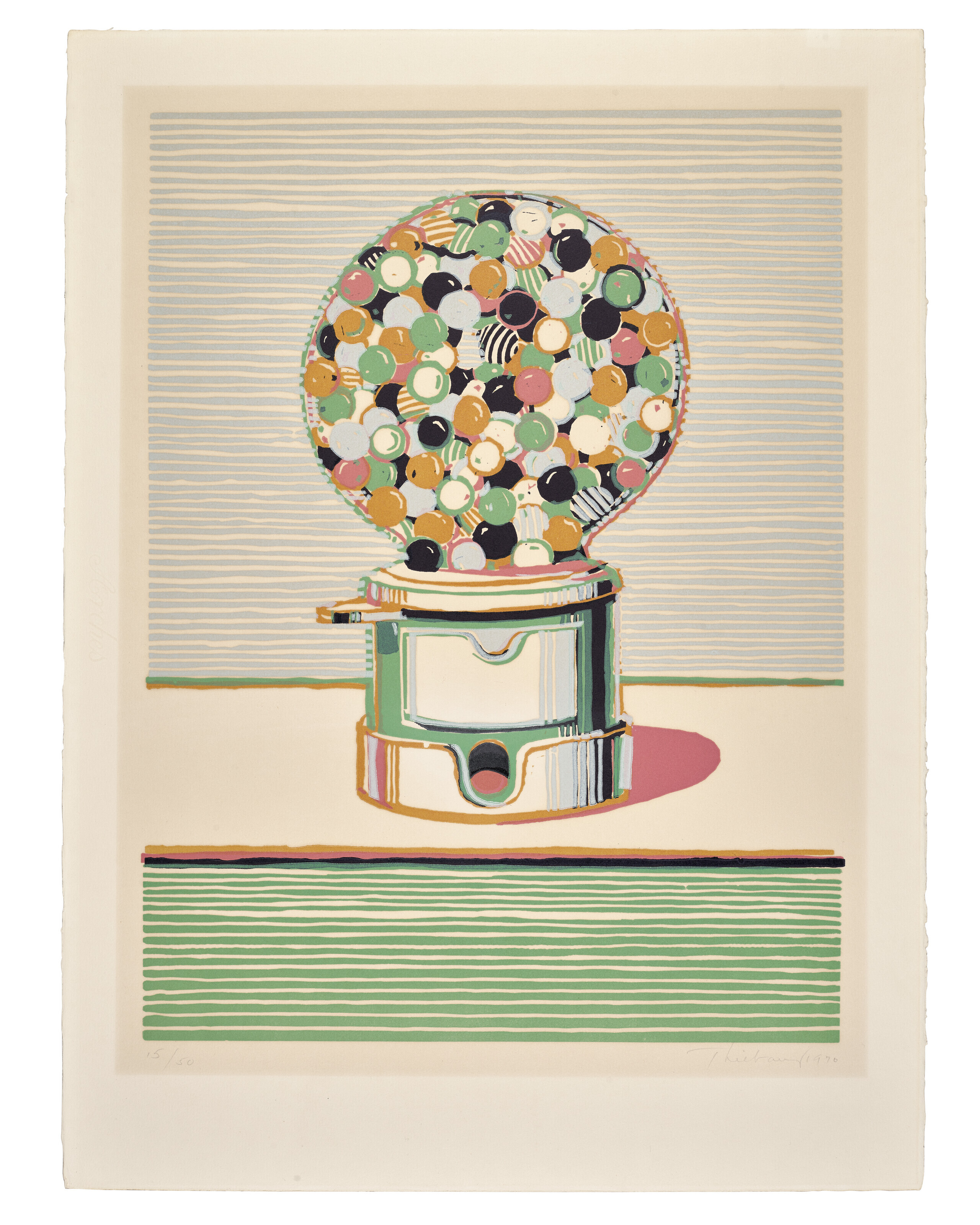 WAYNE THIEBAUD (1920 - 2021), Gumball Machine, from Seven Still