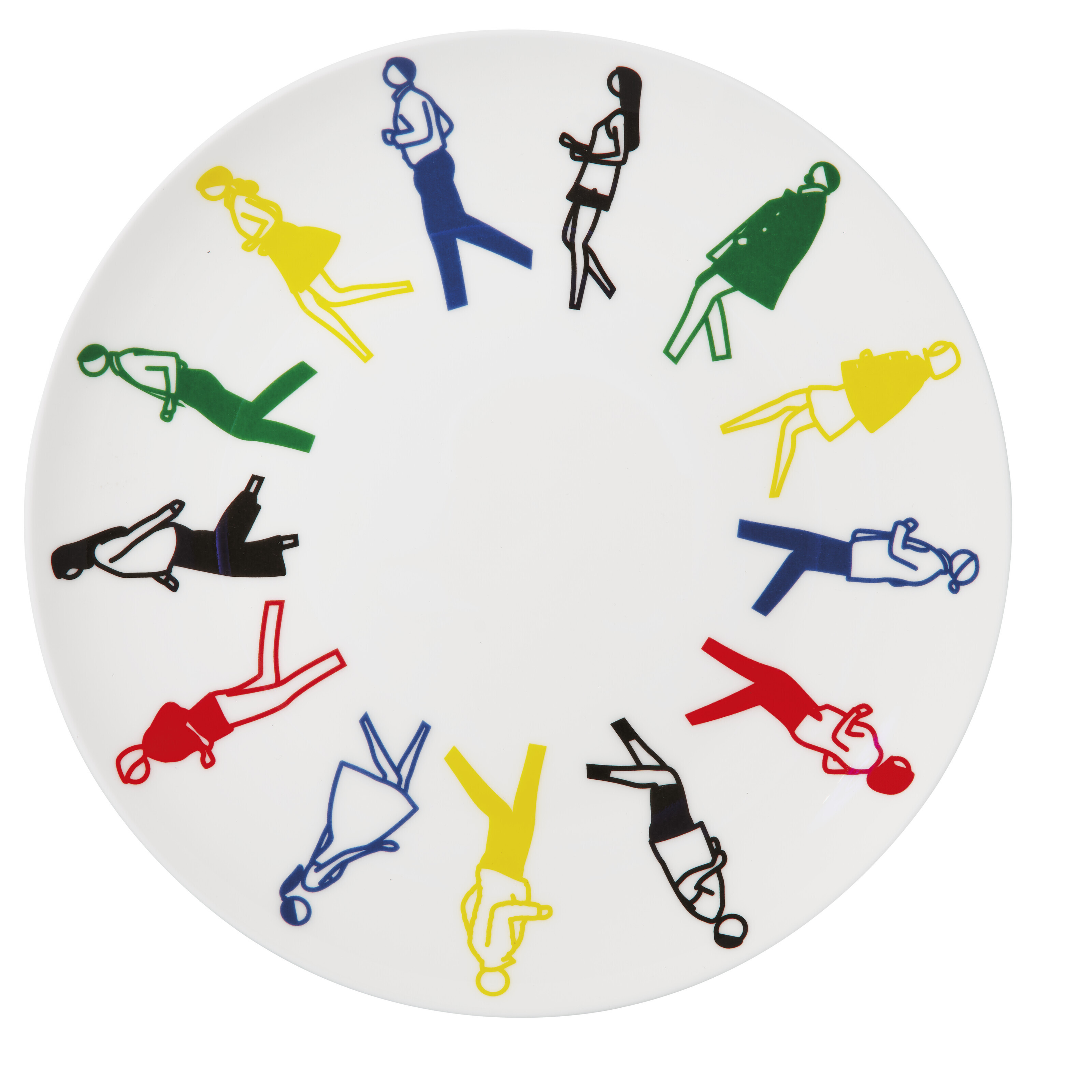 AFTER JULIAN OPIE (B. 1958), Running, from the Artist Plate Project ...