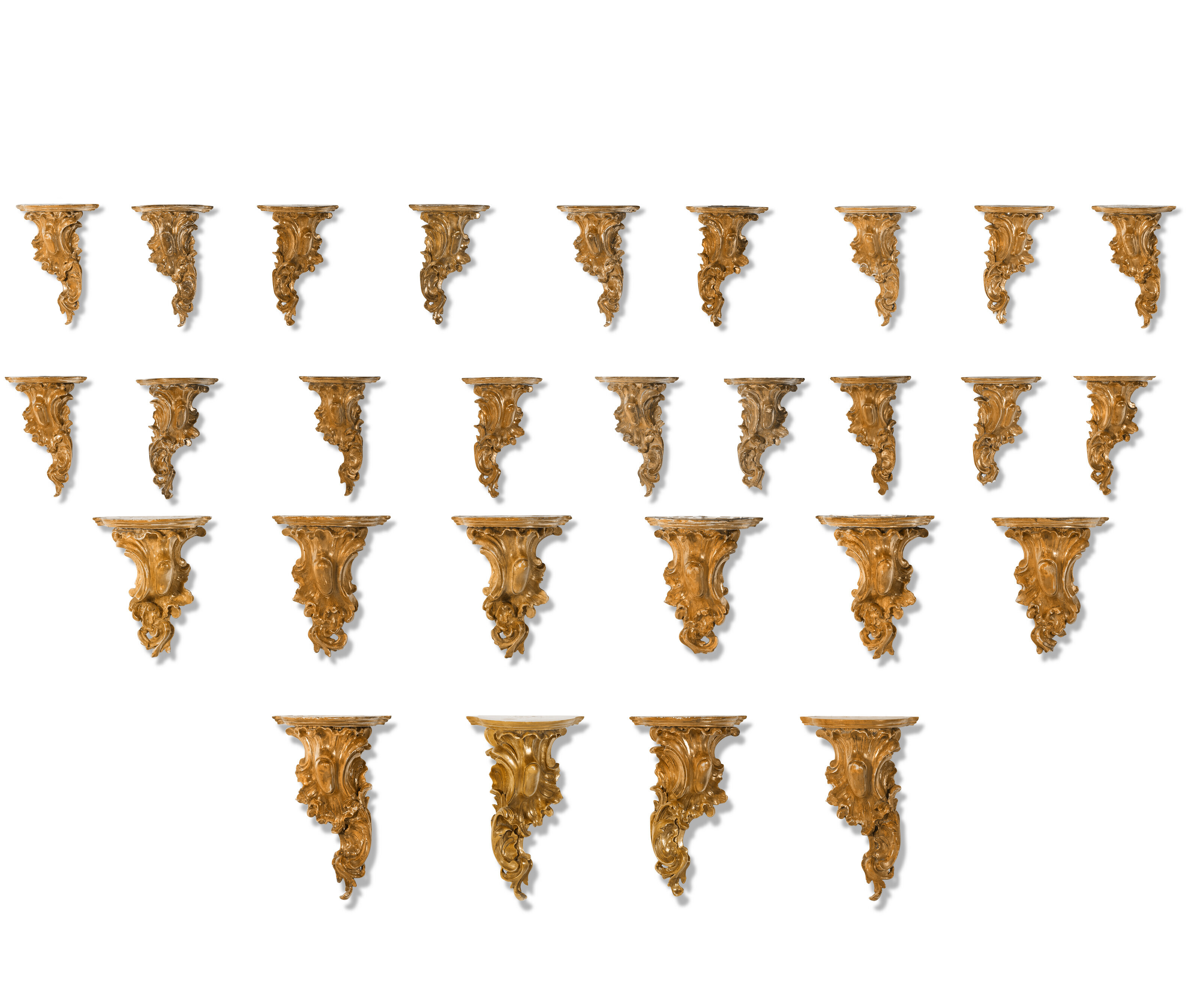 a-group-of-twenty-eight-giltwood-and-gilt-composition-wall-brackets