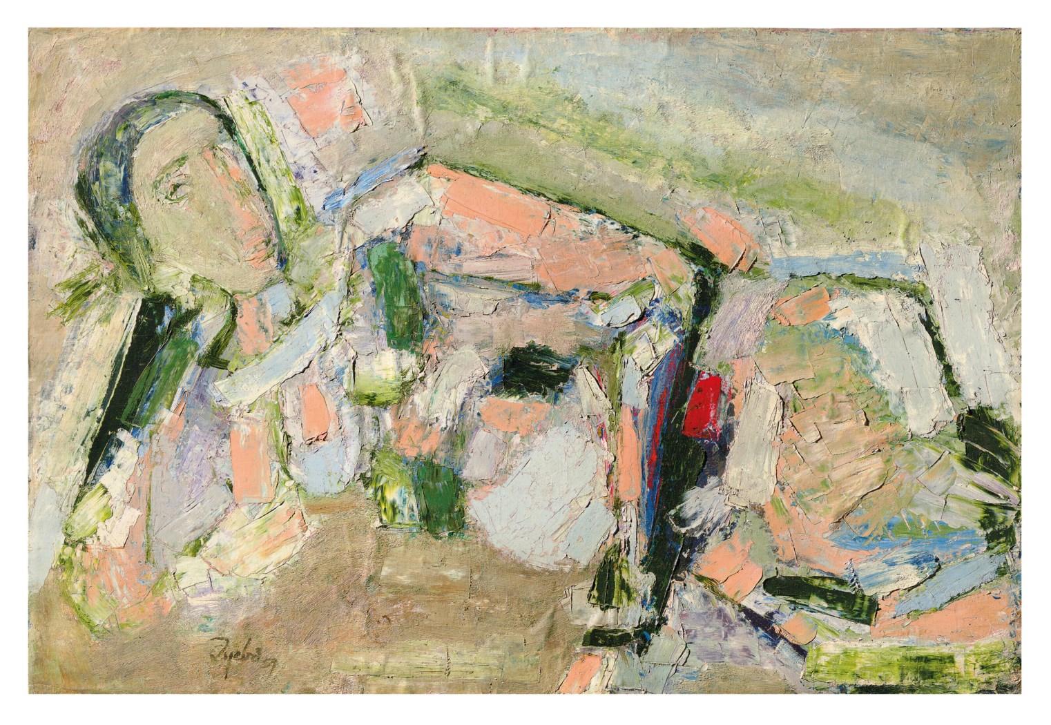 TYEB MEHTA (1925-2009), Untitled (Reclining Nude) | Christie's