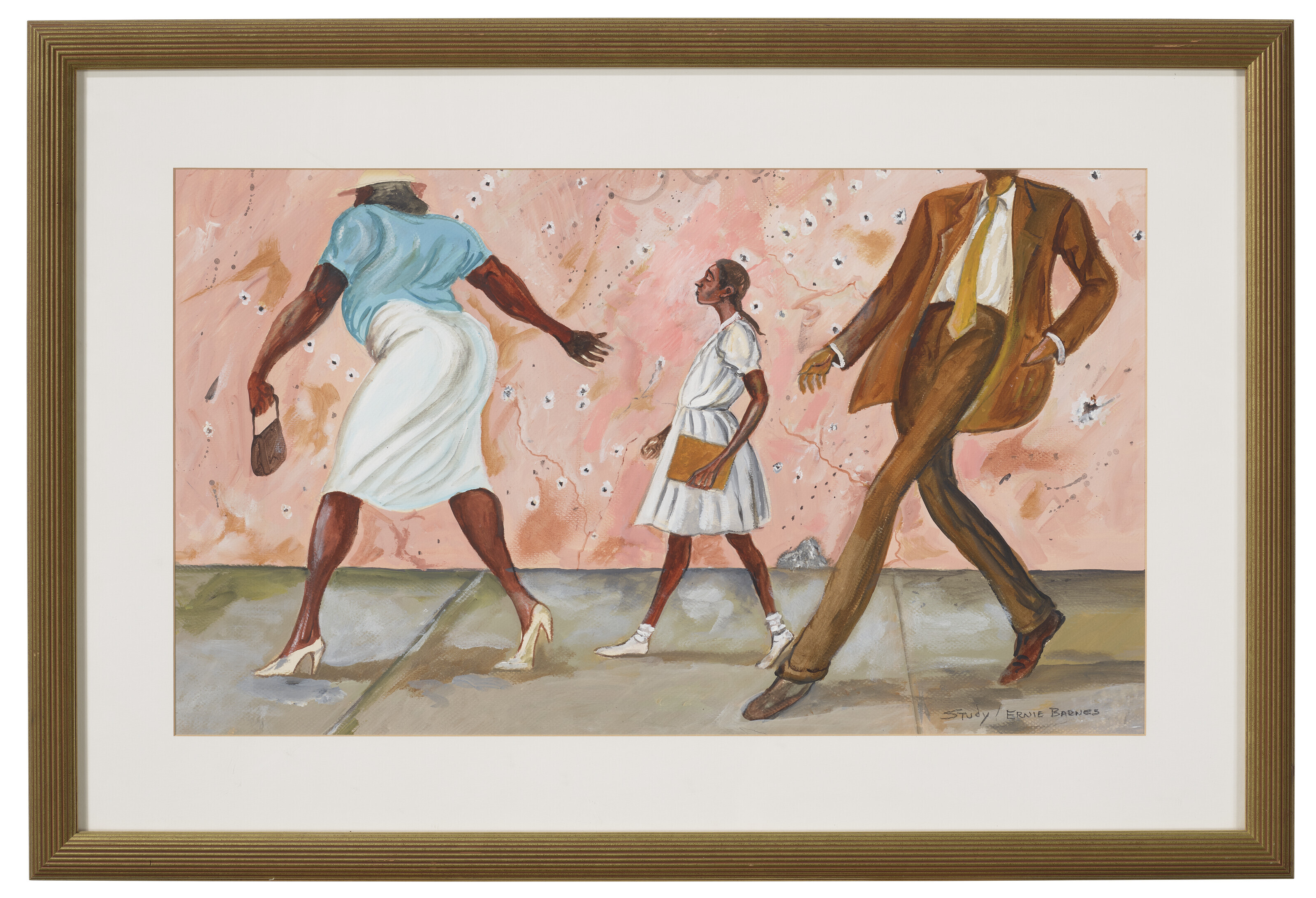 ERNIE BARNES (19382009), The Dream We Live With Christie’s