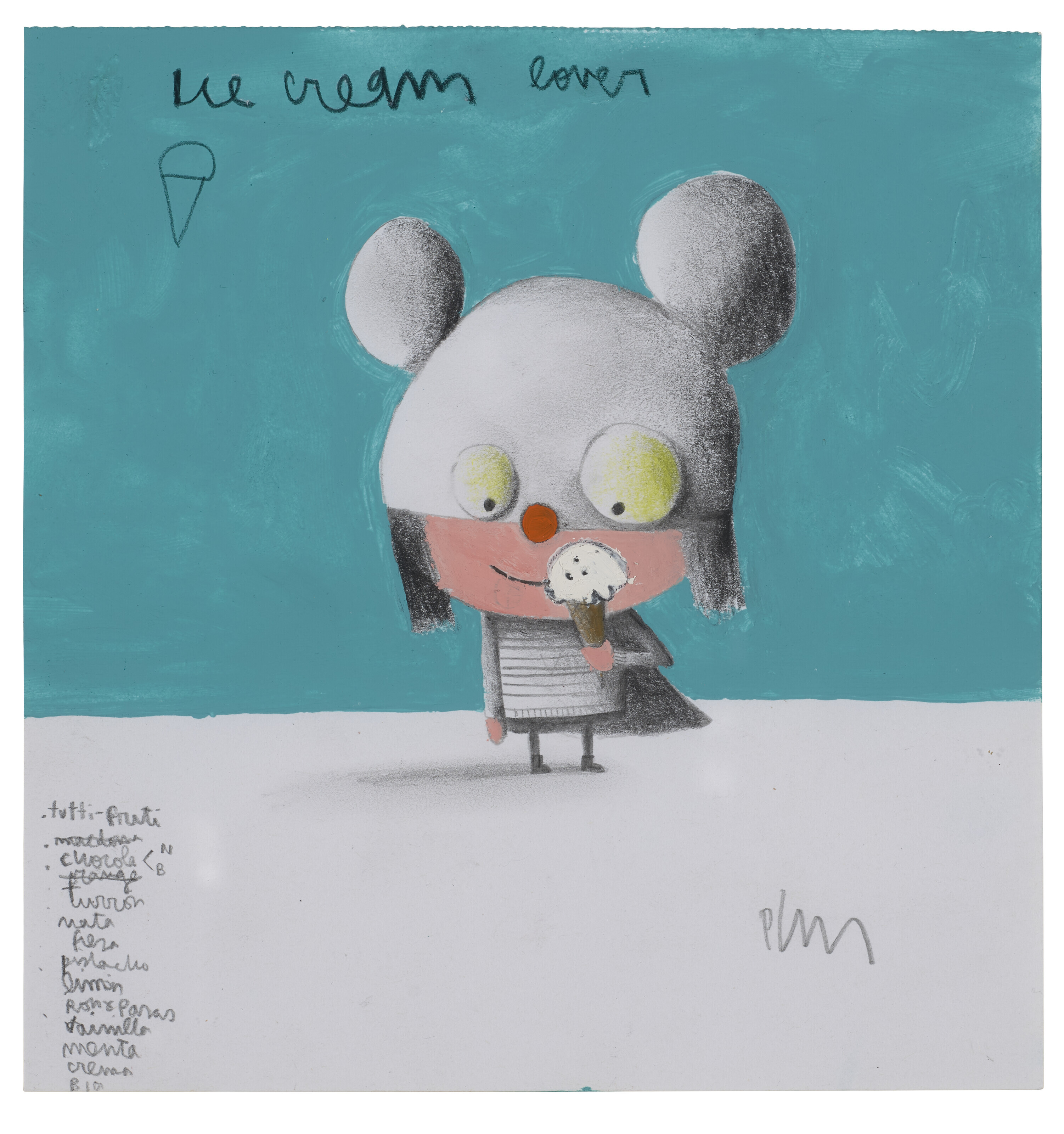 EDGAR PLANS (b. 1977), Ice Cream Lover Christie’s