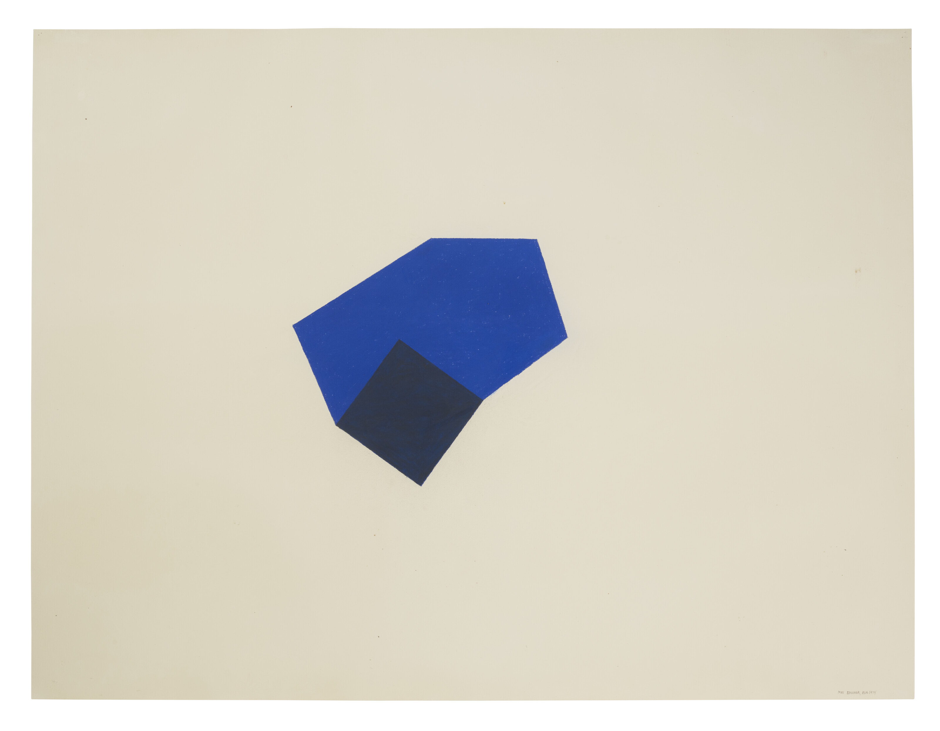 mel-bochner-b-1940-heptagon-with-black-square-christie-s