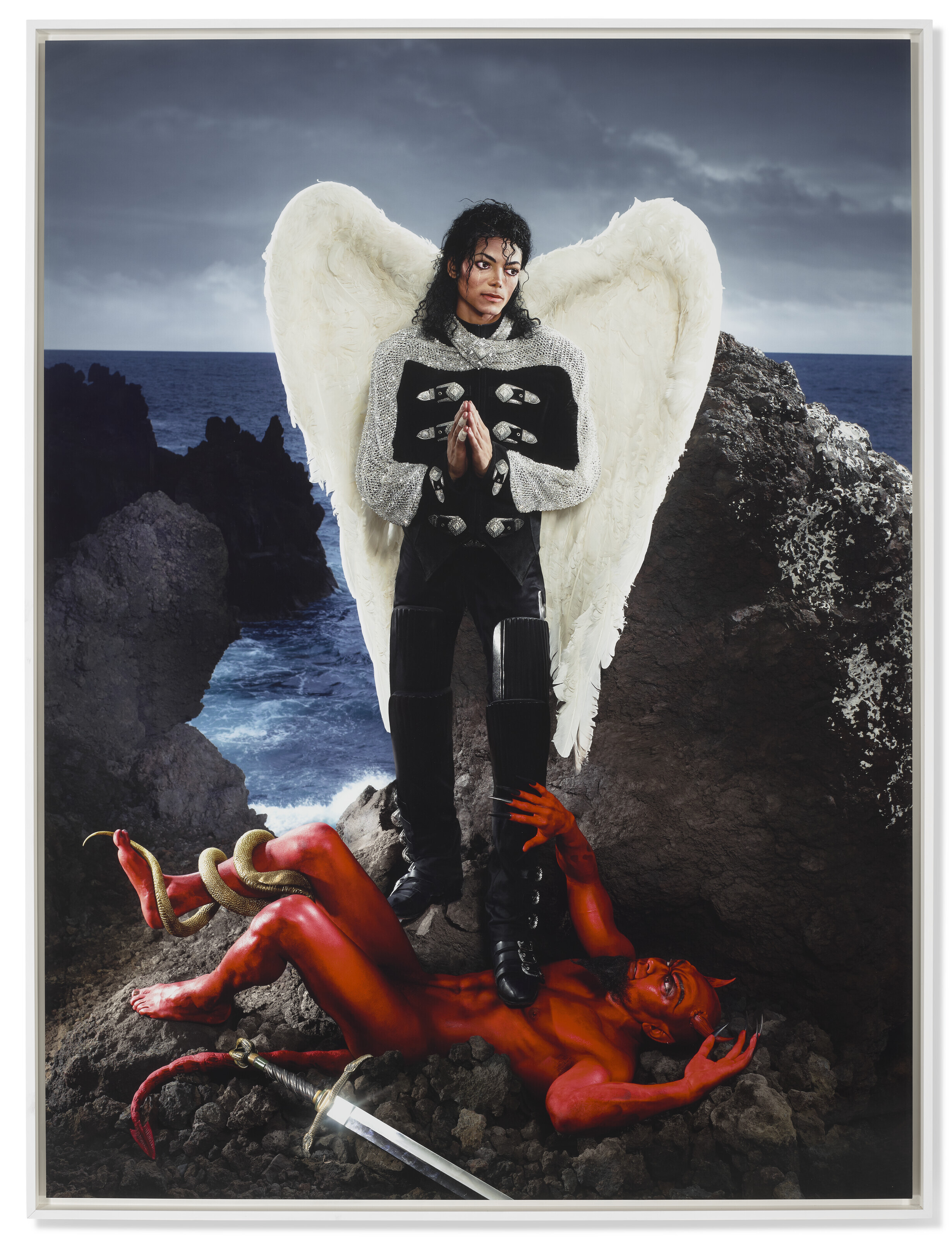 DAVID LACHAPELLE (b. 1963), Archangel Michael: And No Message
