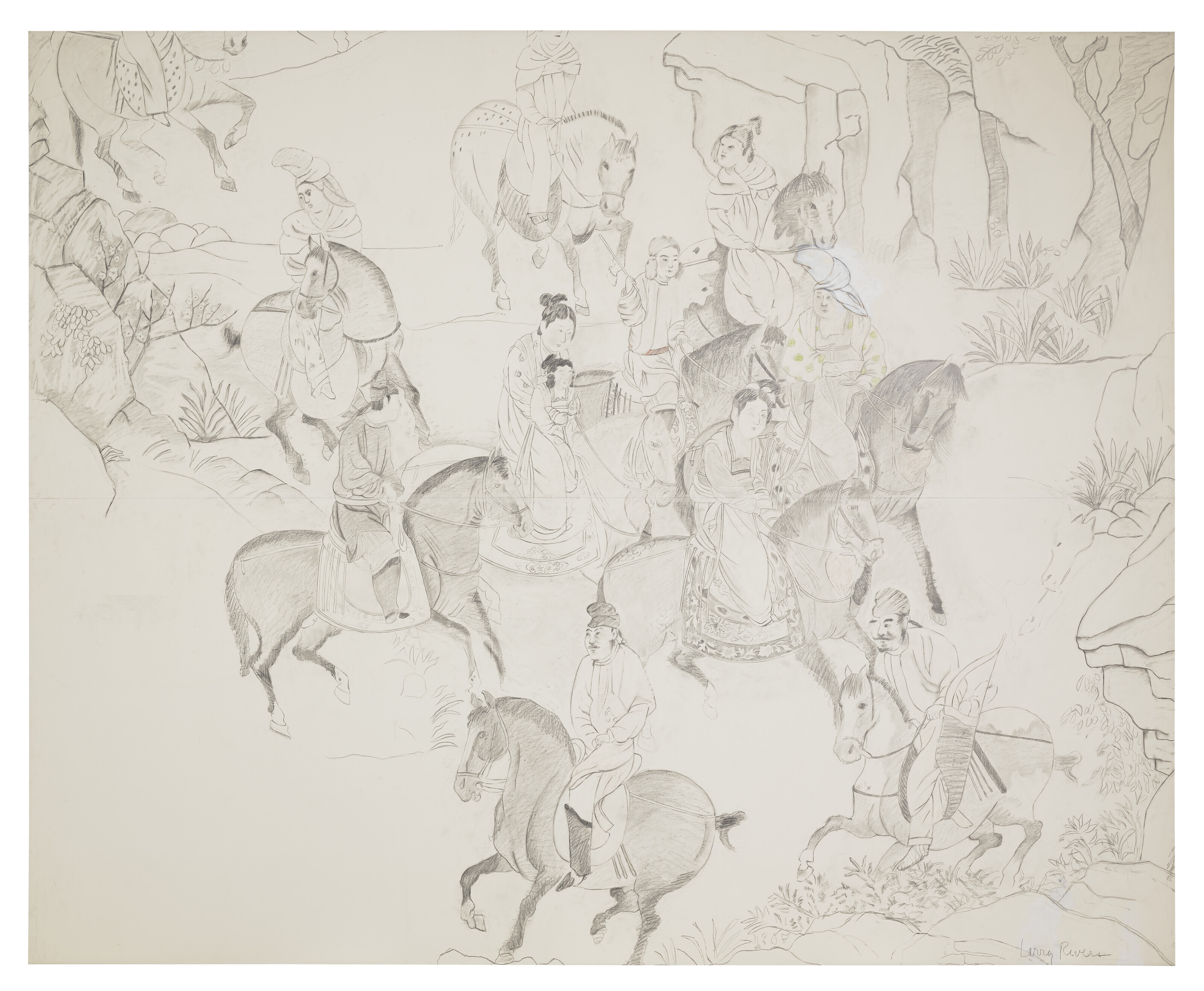 LARRY RIVERS (19232002), Chinese Information Travel Christie’s