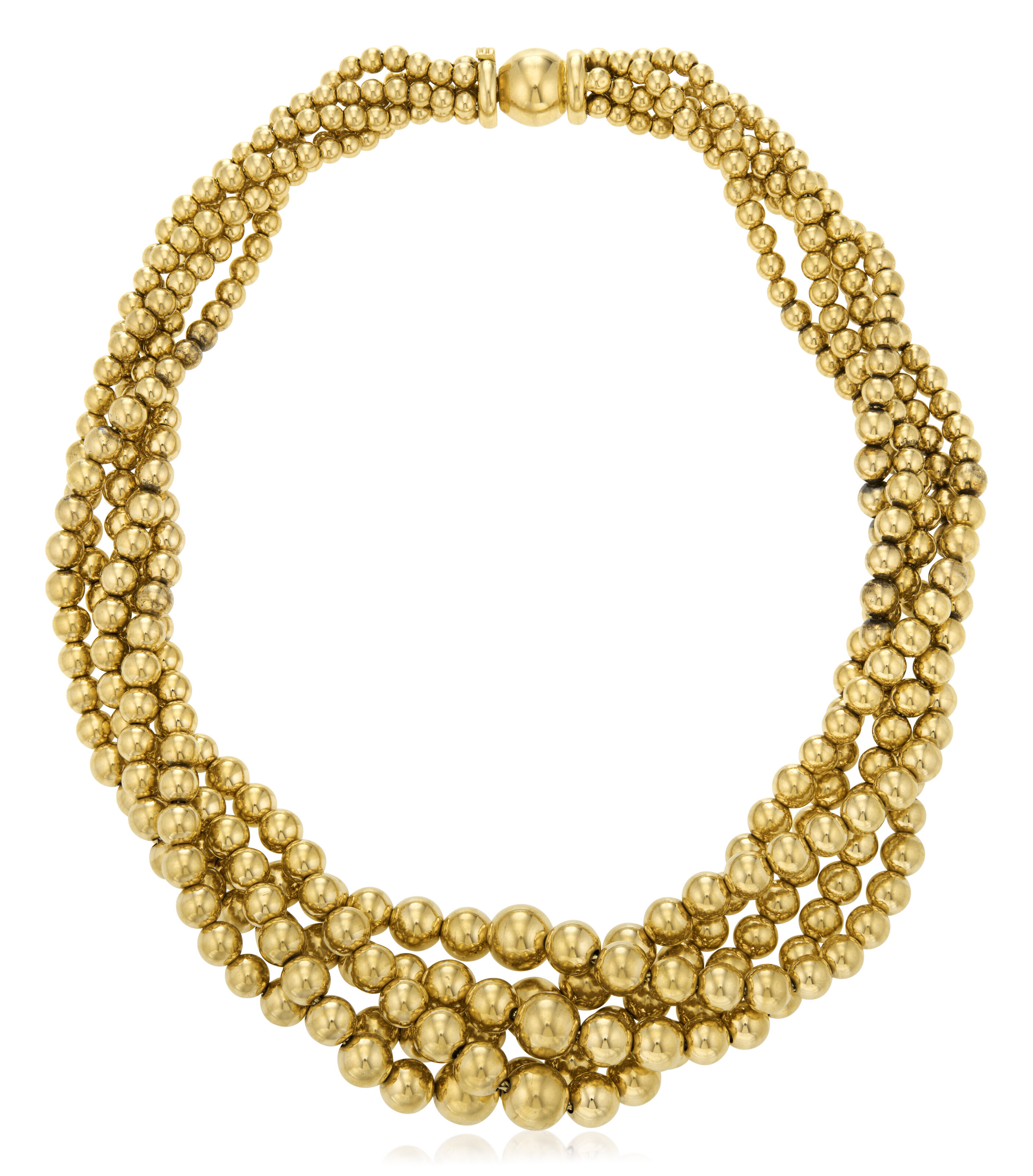 CARTIER GOLD MULTISTRAND NECKLACE, Christie’s