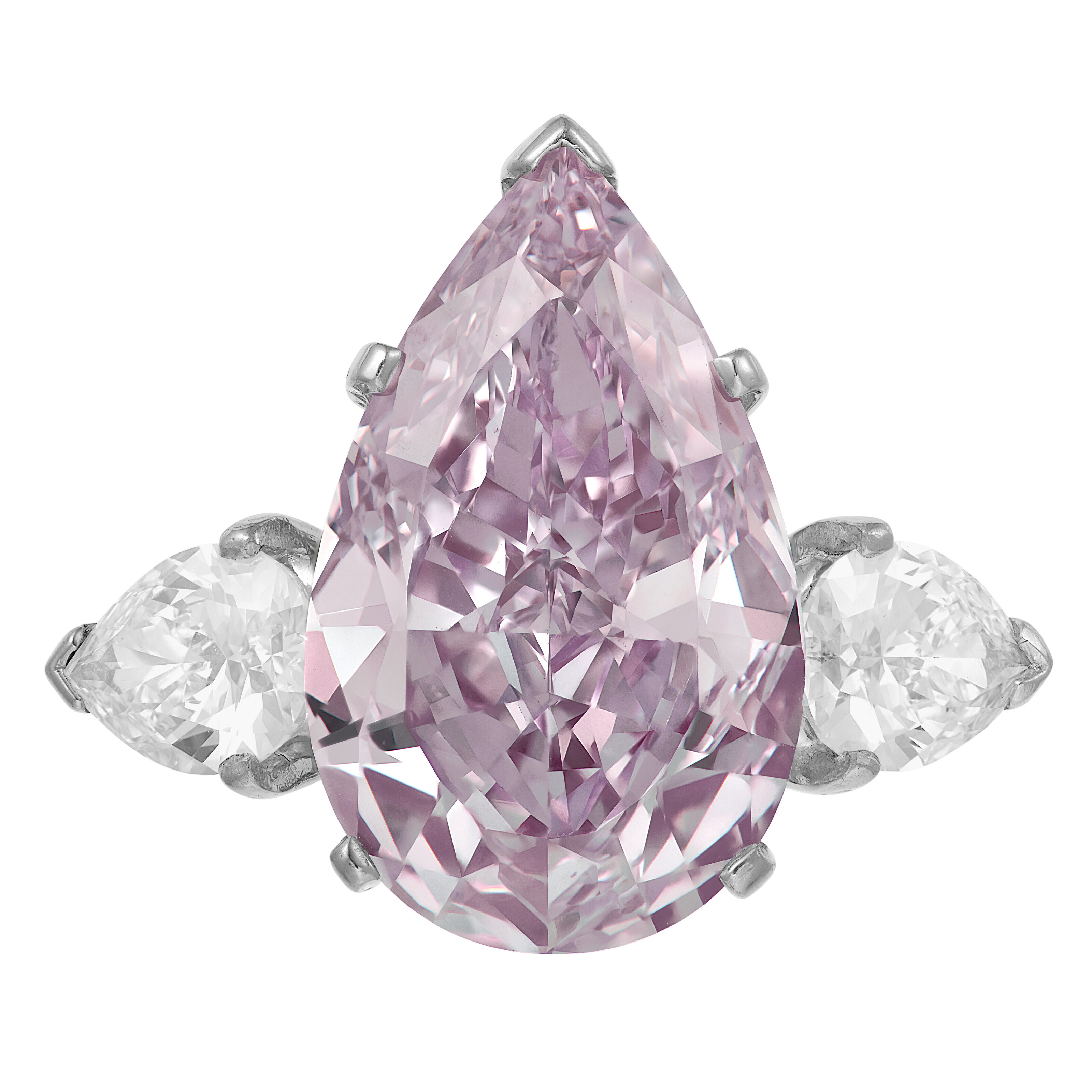 Rose colored clearance diamond