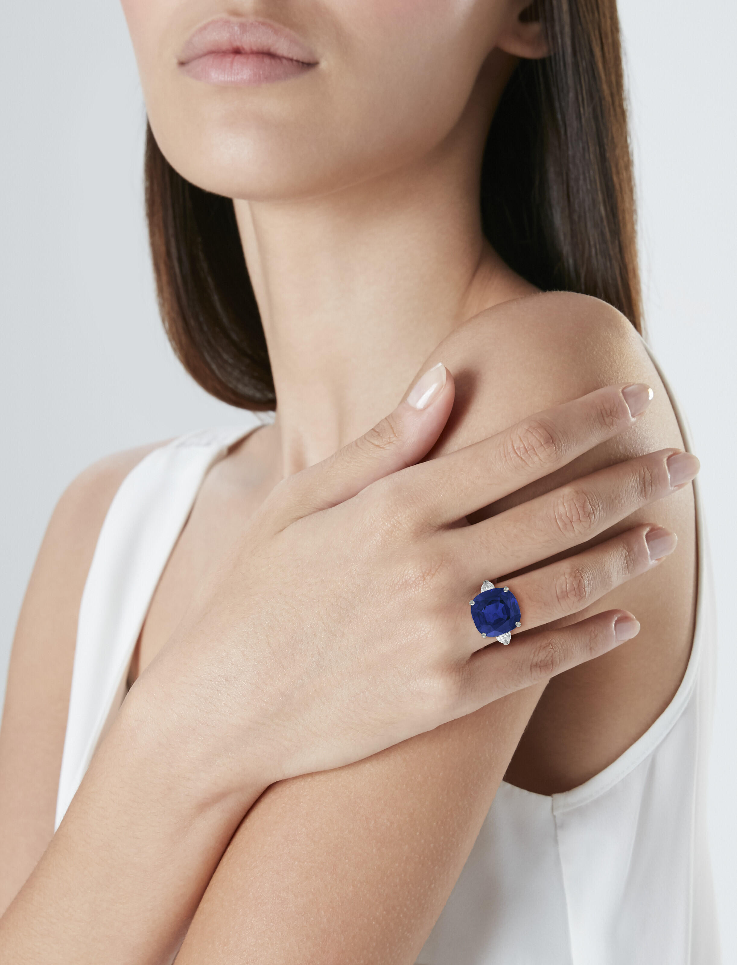 Van cleef best sale sapphire ring