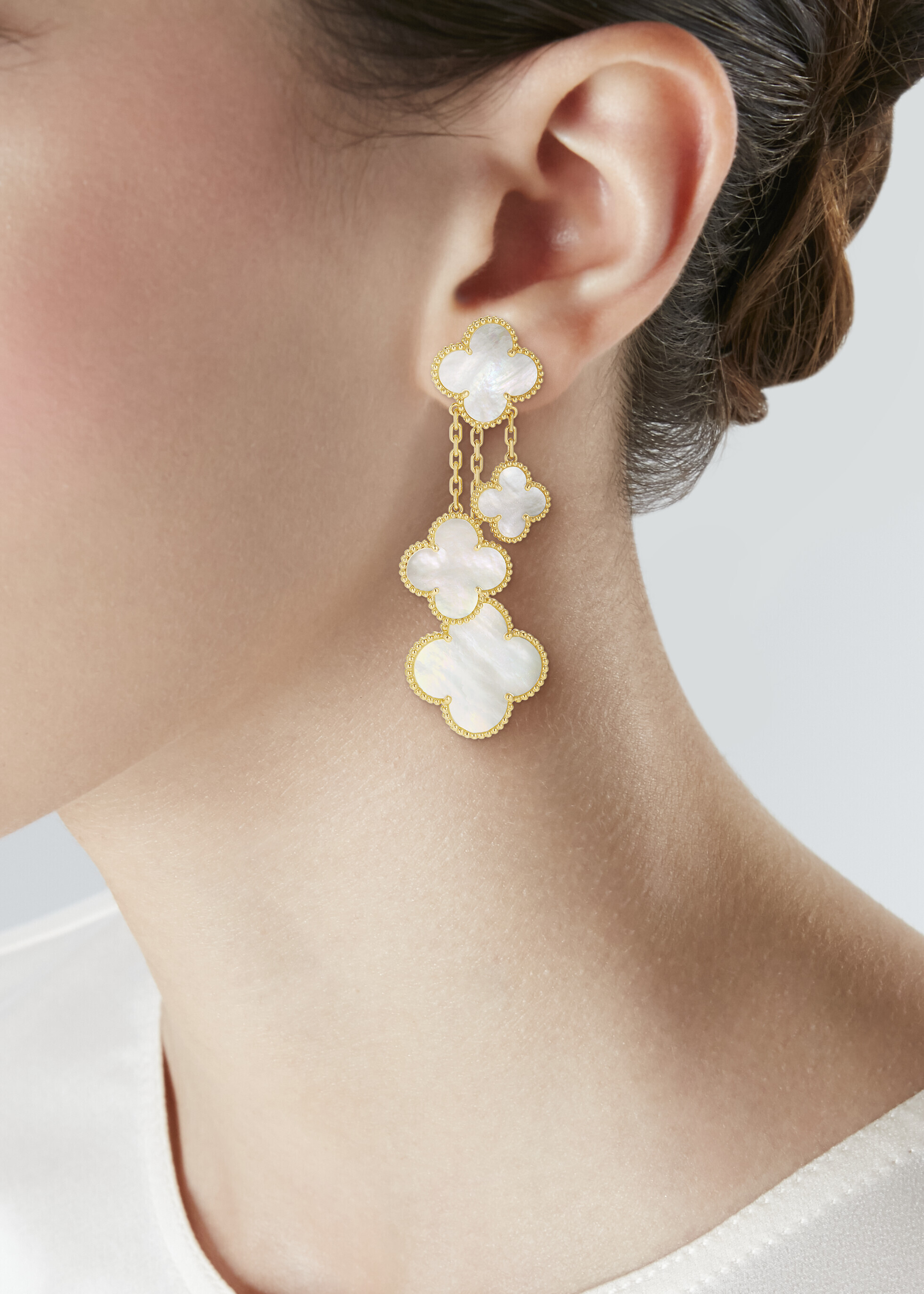 Vca magic alhambra earrings top