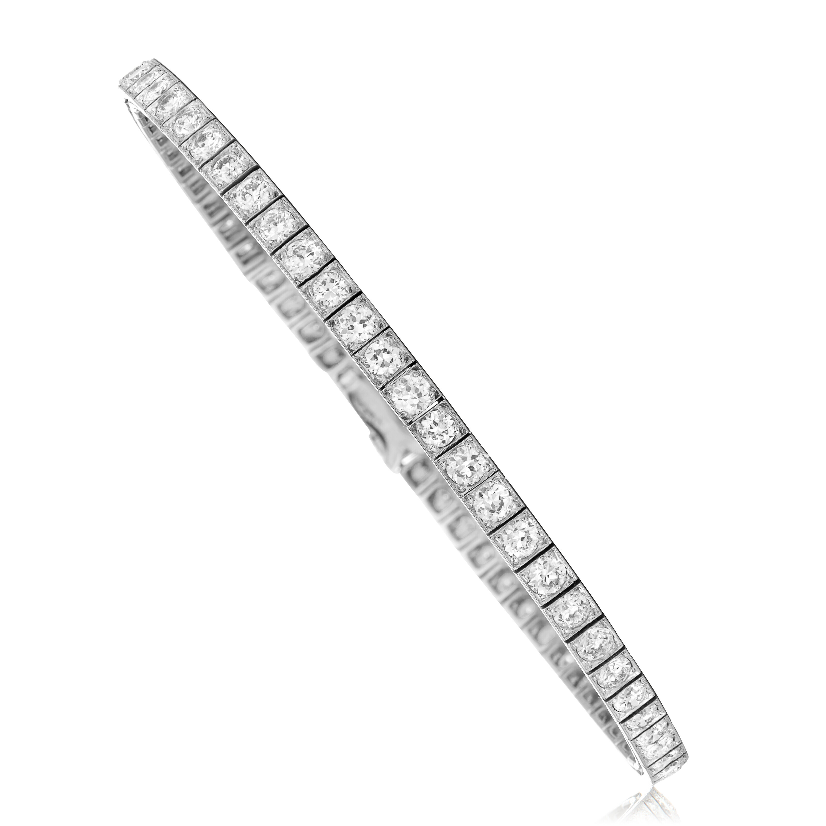 NO RESERVE TIFFANY ART DECO DIAMOND BRACELET, Christie's