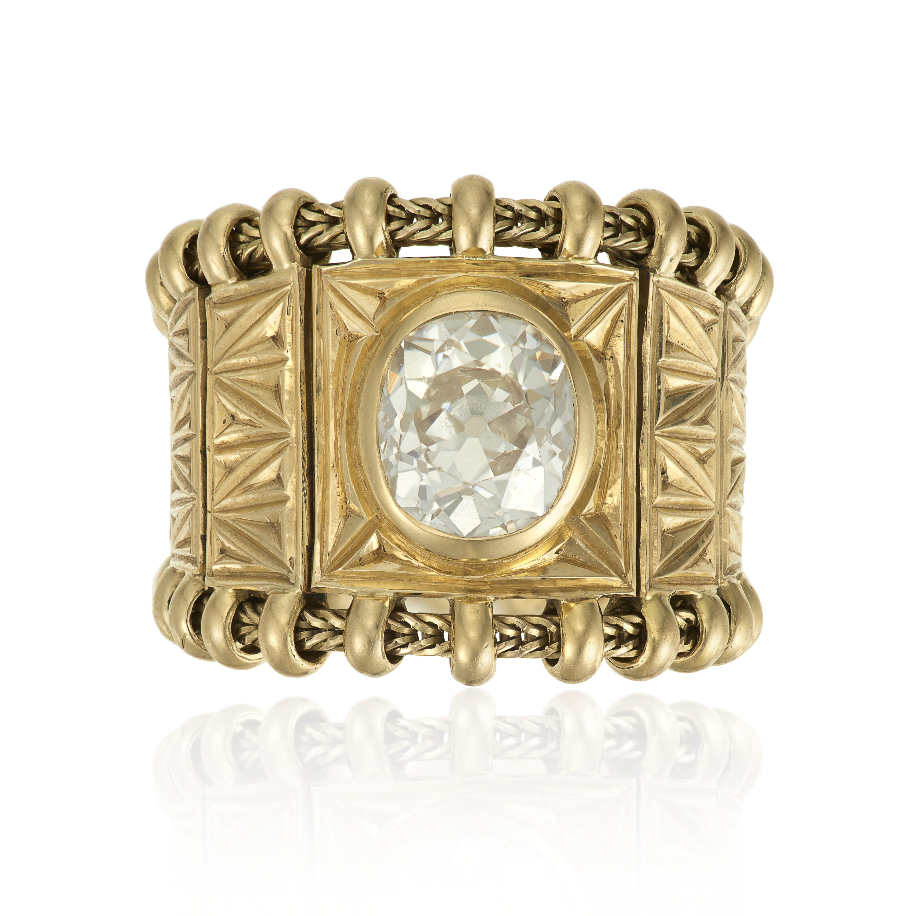 ELIZABETH GAGE DIAMOND RING, Christie’s