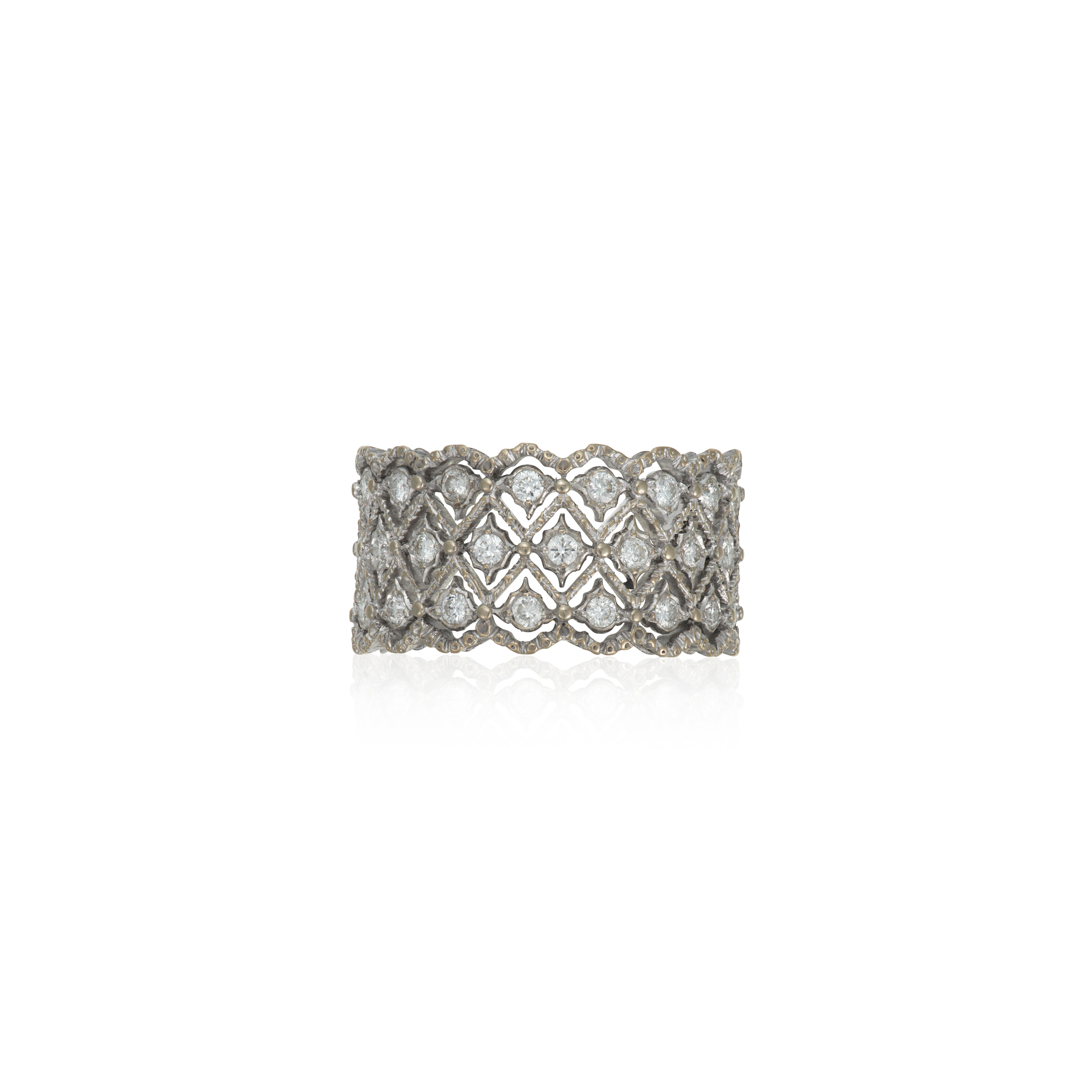 NO RESERVE | BUCCELLATI DIAMOND 'ROMBI ETERNELLE' RING, | Christie’s