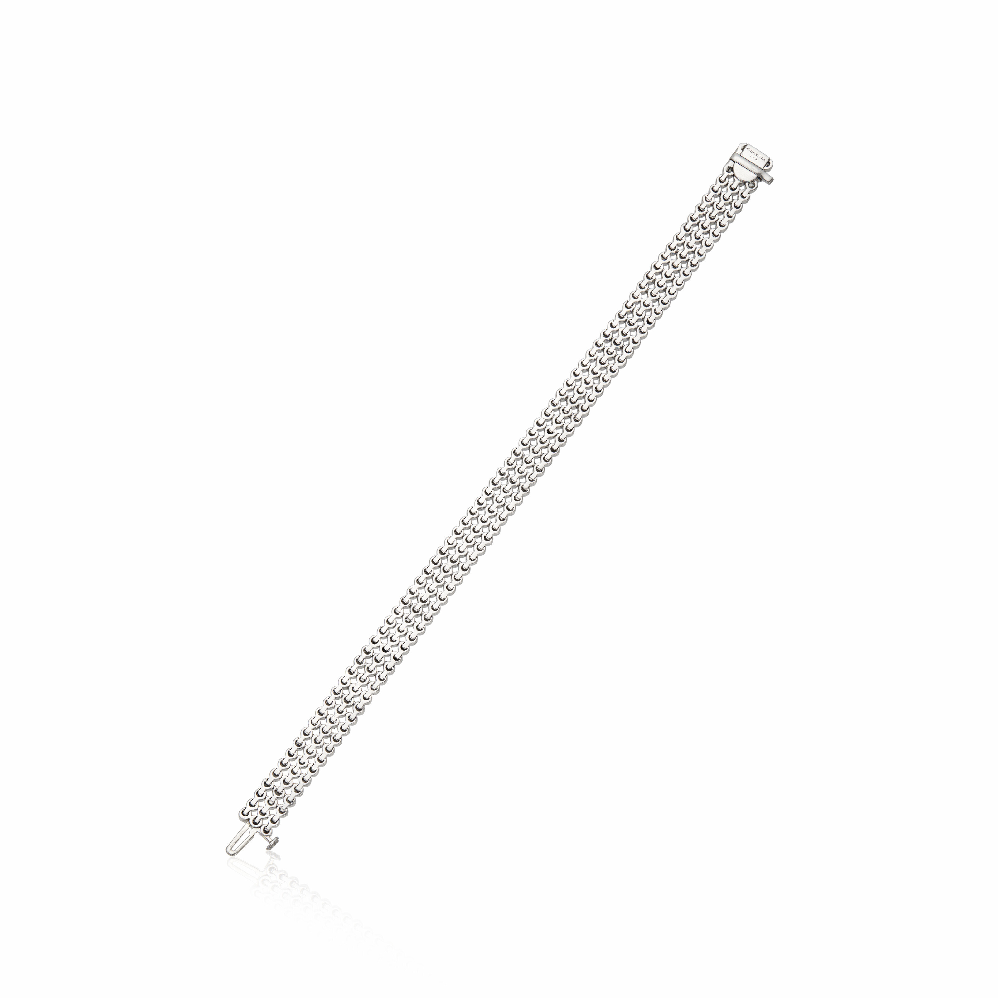 NO RESERVE TIFFANY CO. DIAMOND JAZZ BRACELET Christie s