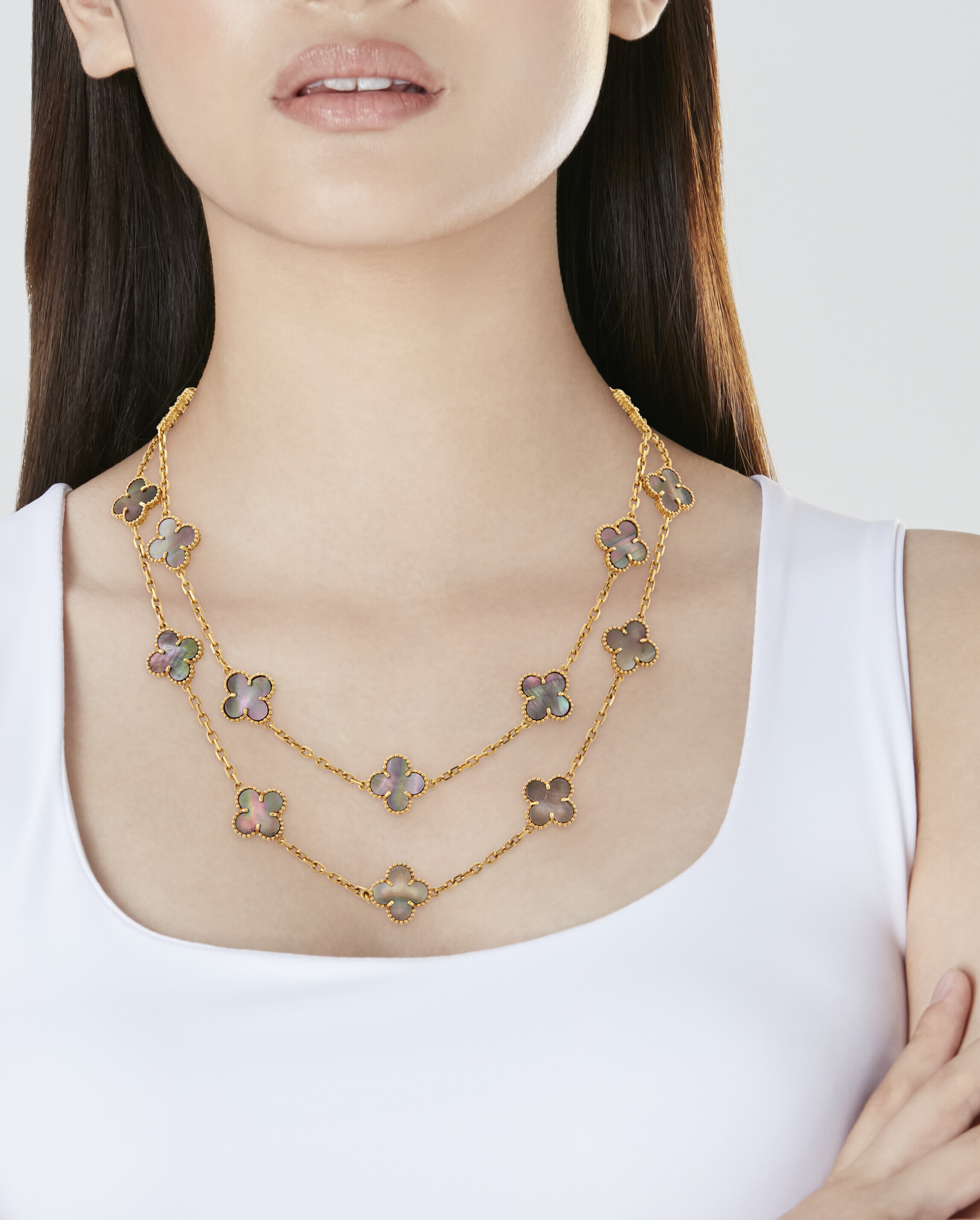 Van cleef grey mother of pearl cheap