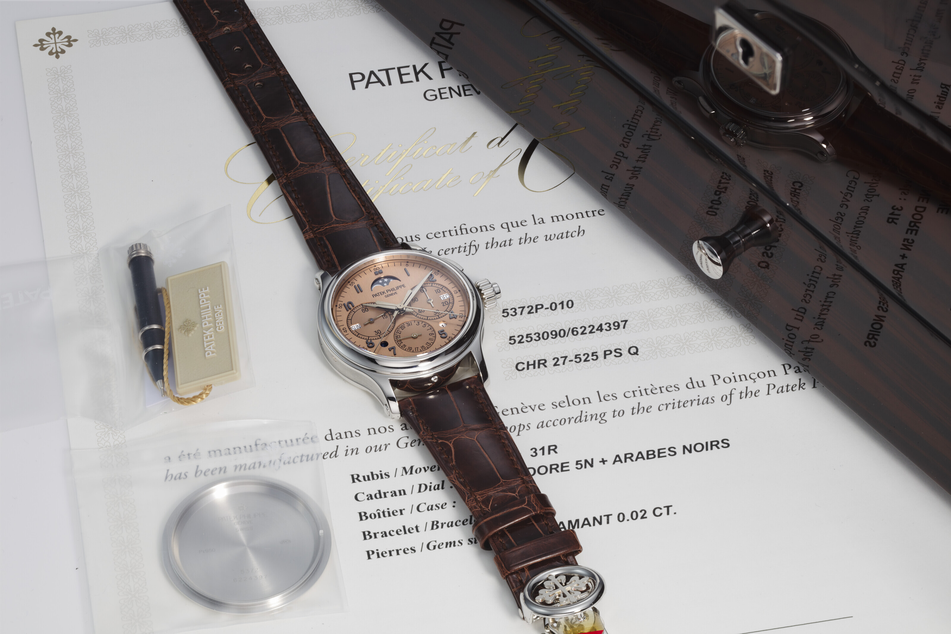 Patek philippe hot sale 5372p price