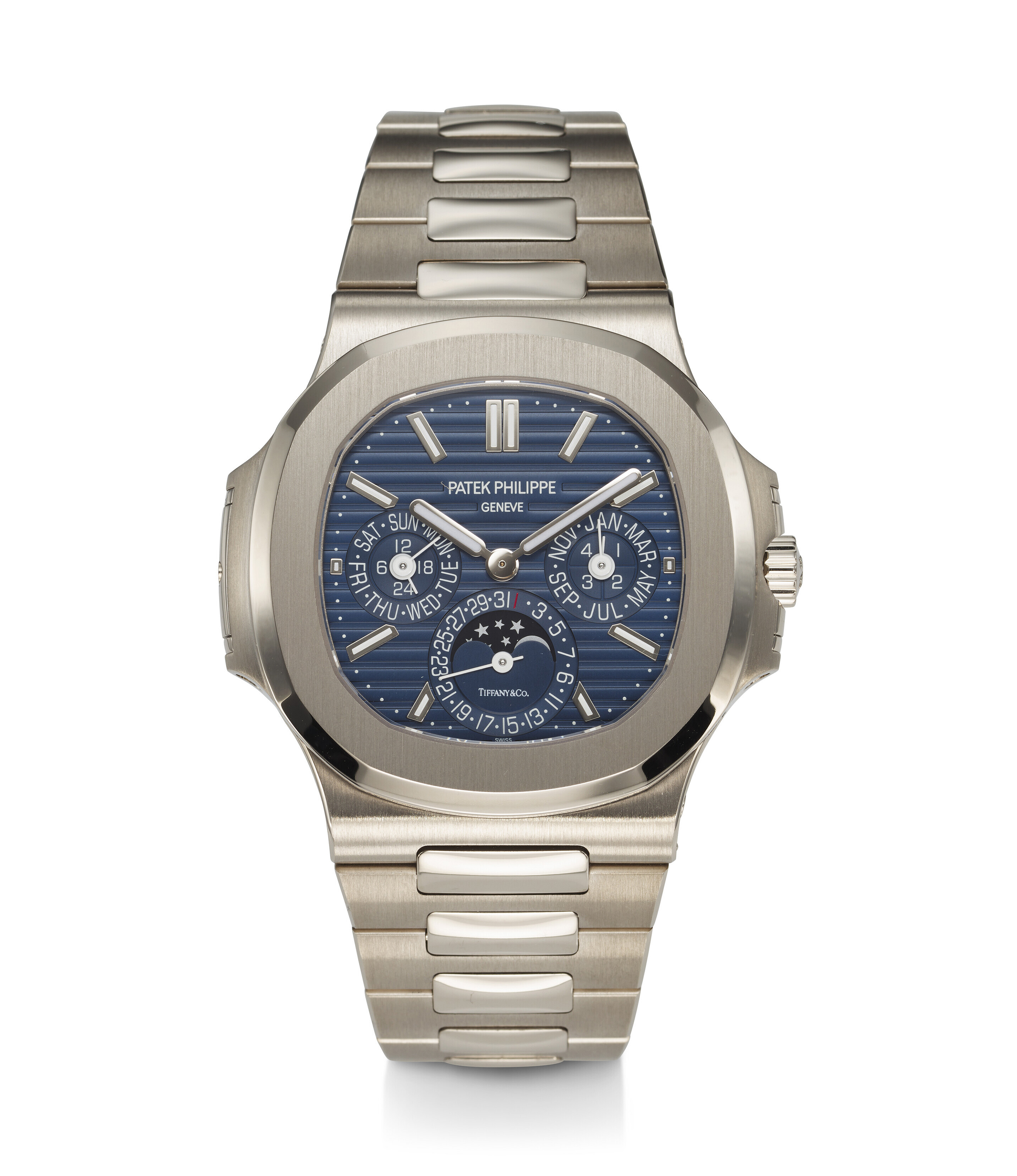 Patek Philippe Nautilus Perpetual Calendar 18K White Gold 5740-1G-001