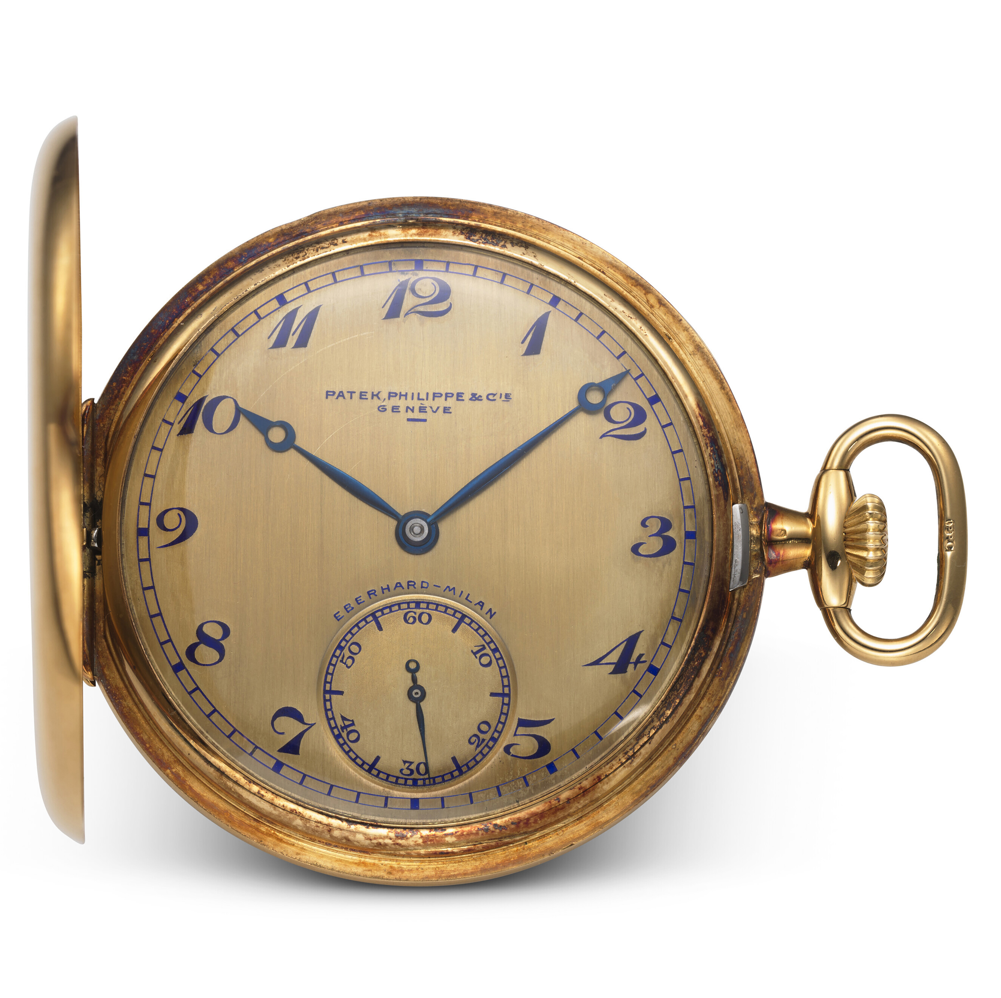 Milan gold sales pocket watch