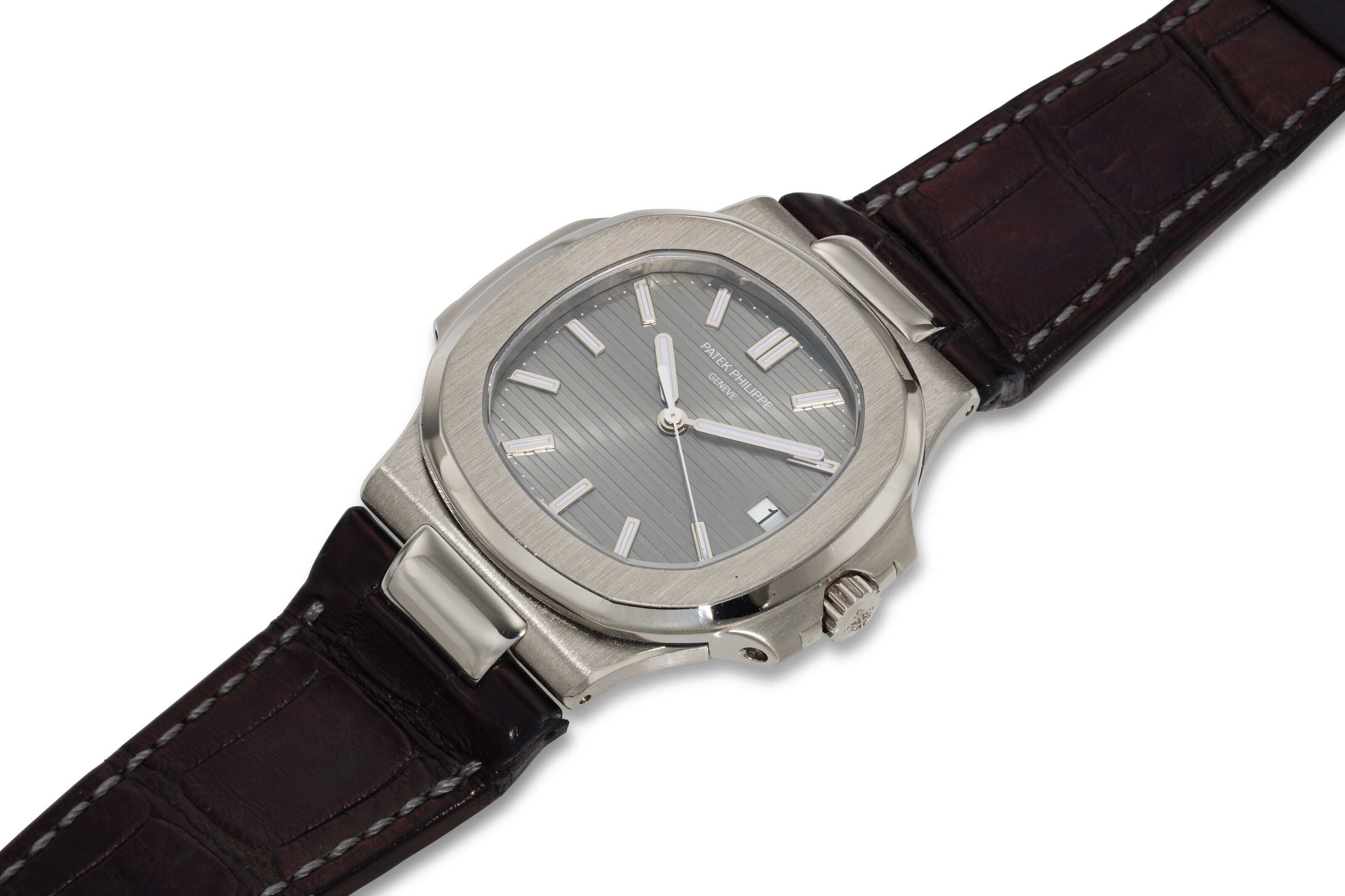 PATEK PHILIPPE REF. 5711G 001 NAUTILUS A FINE 18K WHITE GOLD