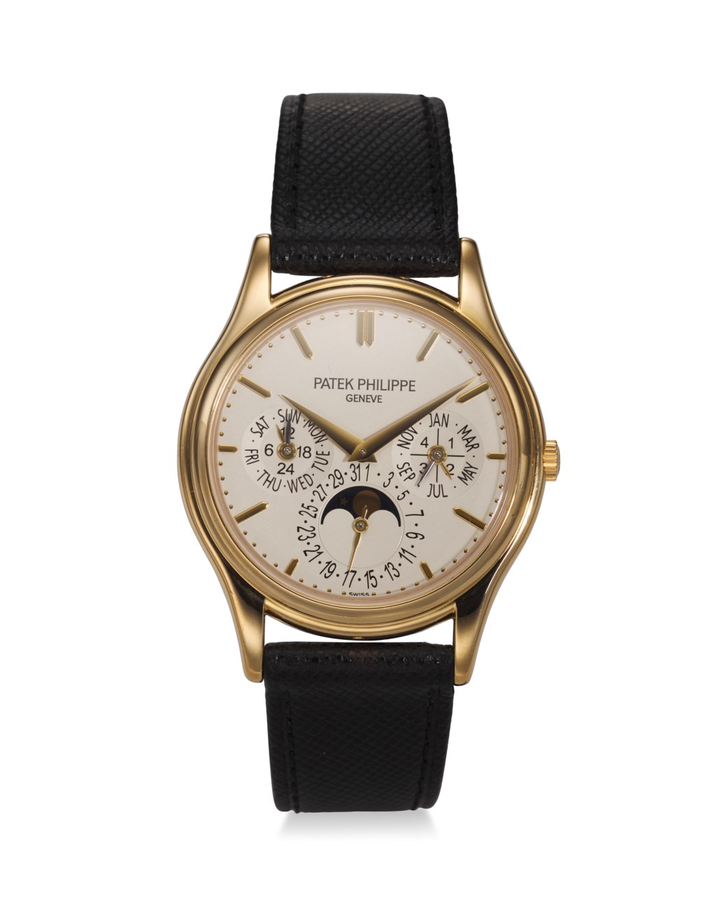 PATEK PHILIPPE REF 5140J 001 A FINE 18K YELLOW GOLD PERPETUAL