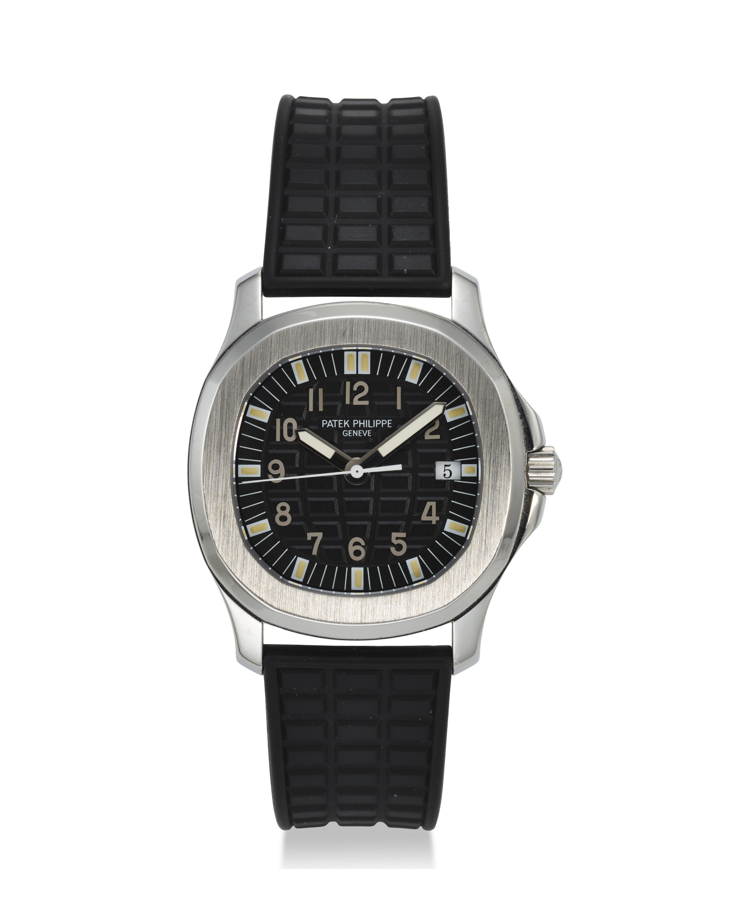 PATEK PHILIPPE, 5064A-001, AQUANAUT, A STEEL QUARTZ