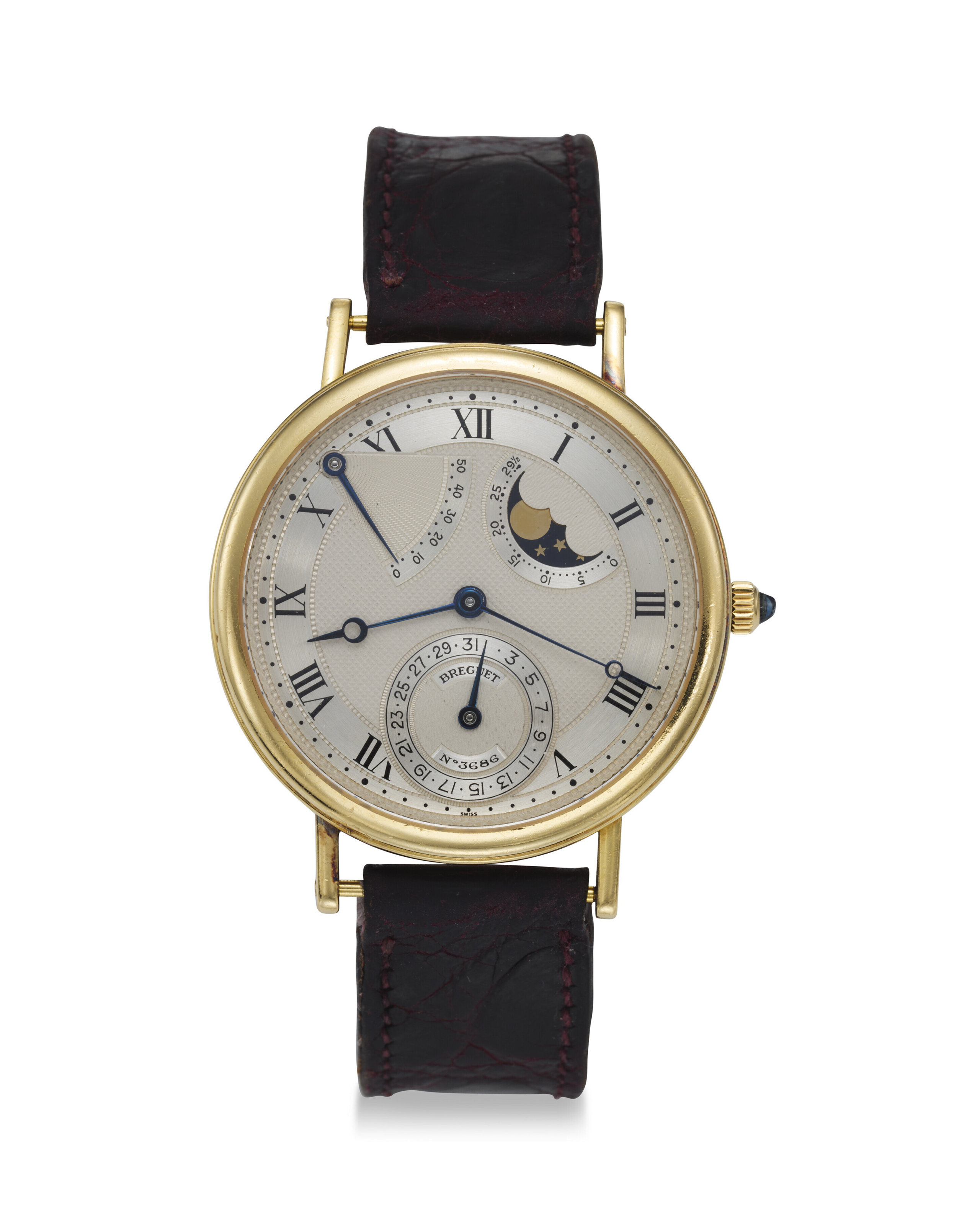 BREGUET, REF. 3130, AN 18K YELLOW GOLD WRISTWATCH WITH POWER RESERVE
