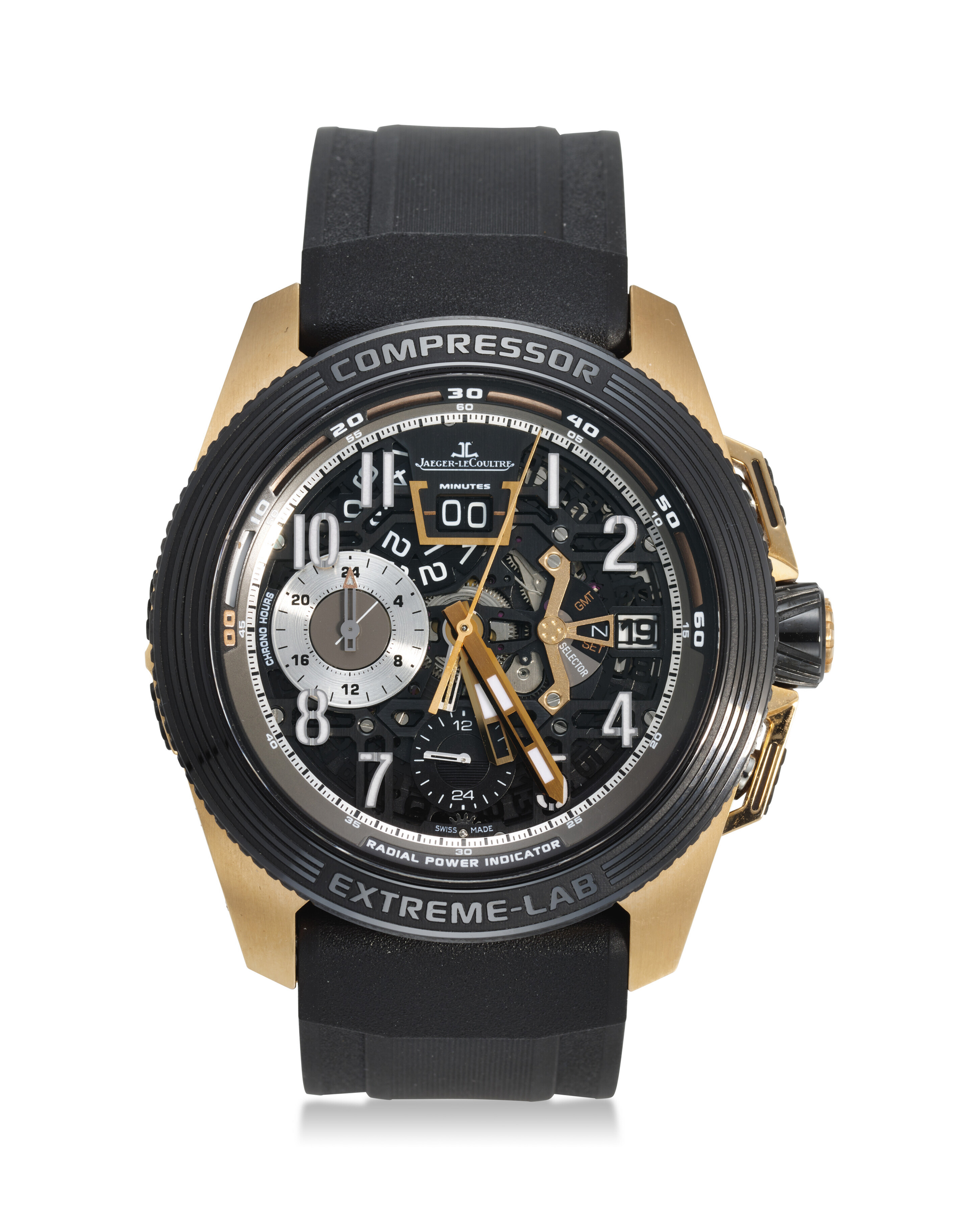 JAEGER LECOULTRE MASTER COMPRESSOR EXTREME LAB 2 AN 18K ROSE