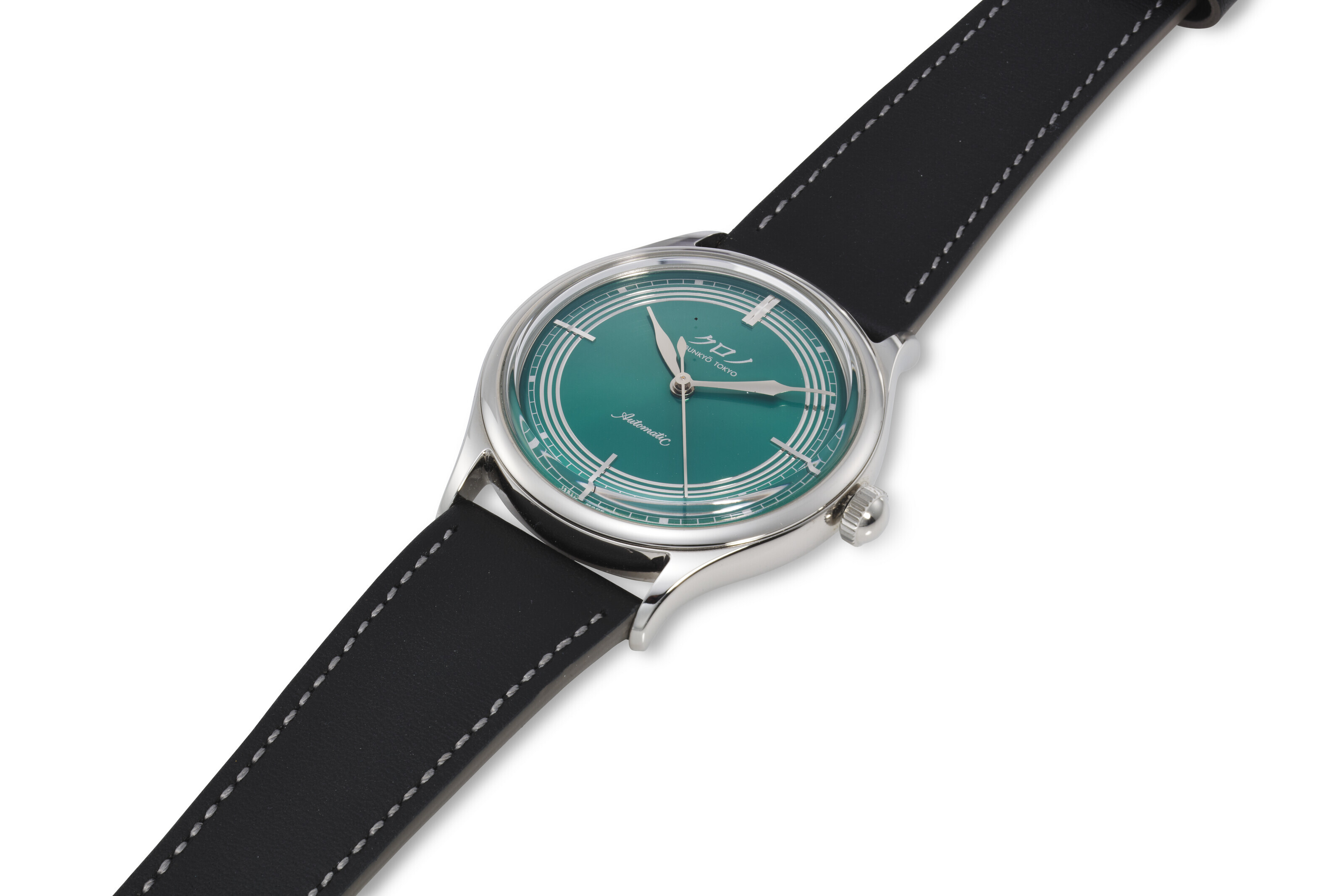 KURONO BUNKYO TOKYO, MORI EDITION, A FINE STEEL WRISTWATCH WITH