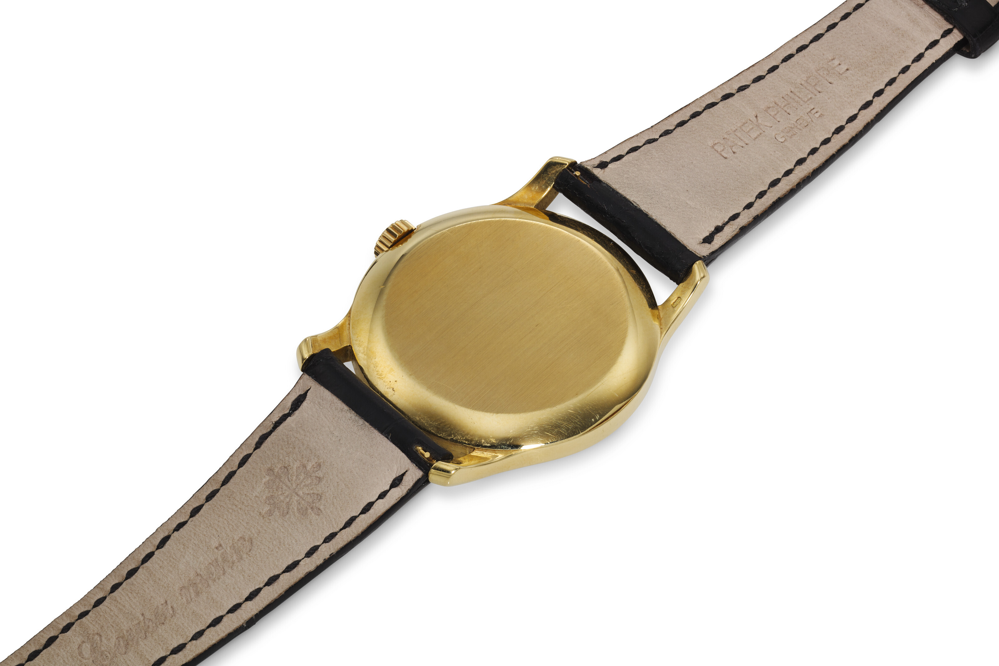 PATEK PHILIPPE REF. 2450 CALATRAVA A VERY FINE 18K YELLOW GOLD WRISTWATCH WITH SUBSIDIARY SECONDS Christie s