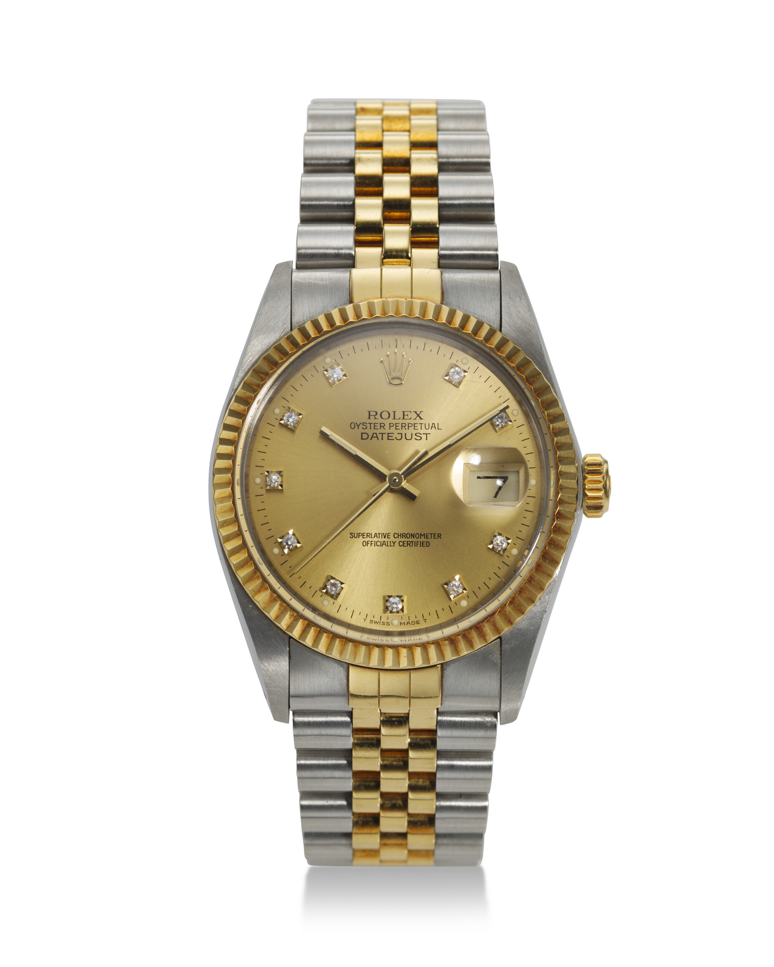 ROLEX, REF. 116264, DATEJUST TURN-O-GRAPH, A FINE STEEL WRISTWATCH