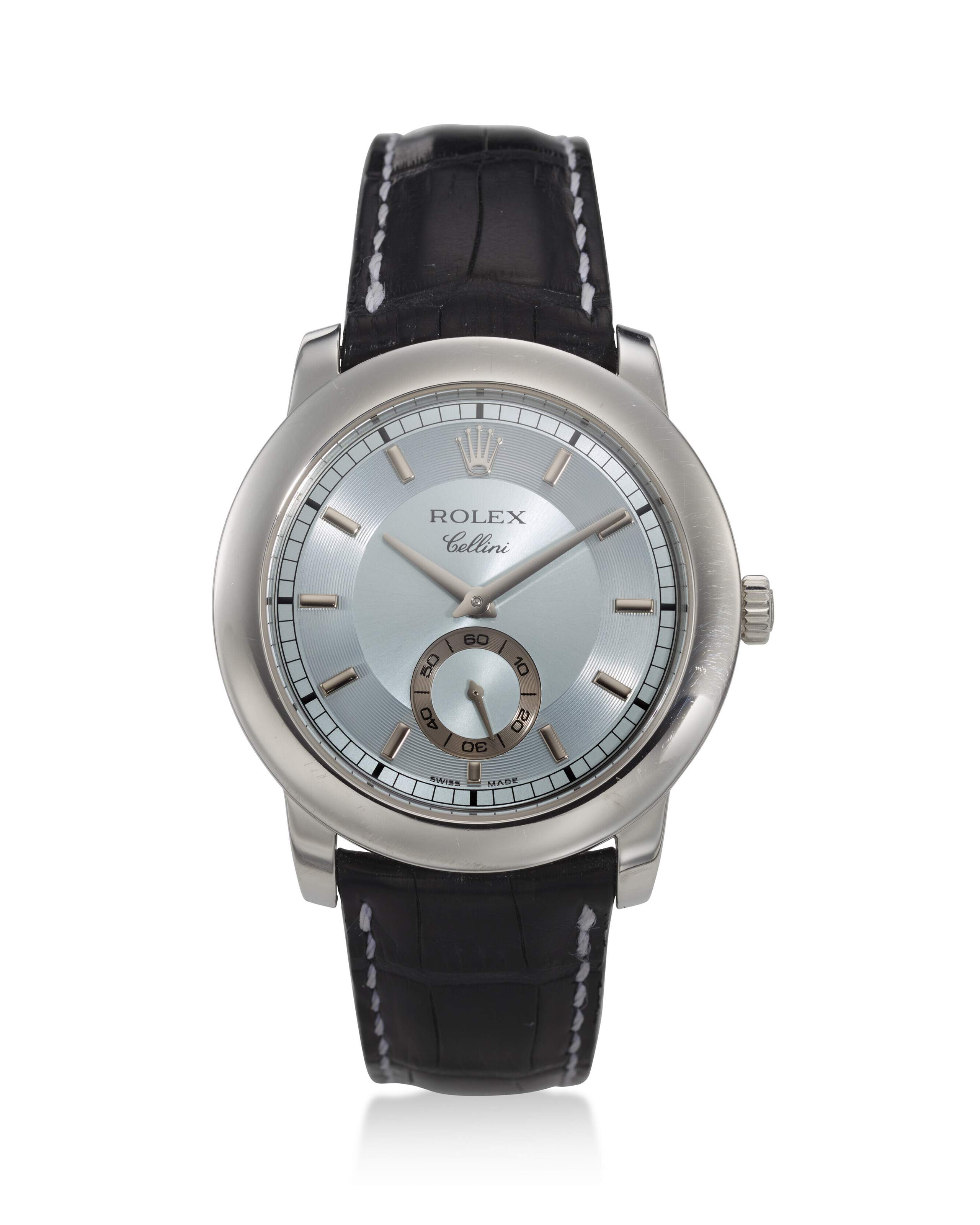 ROLEX, REF. 5241/6, CELLINI CELLINIUM, A VERY FINE PLATINUM WRISTWATCH ...