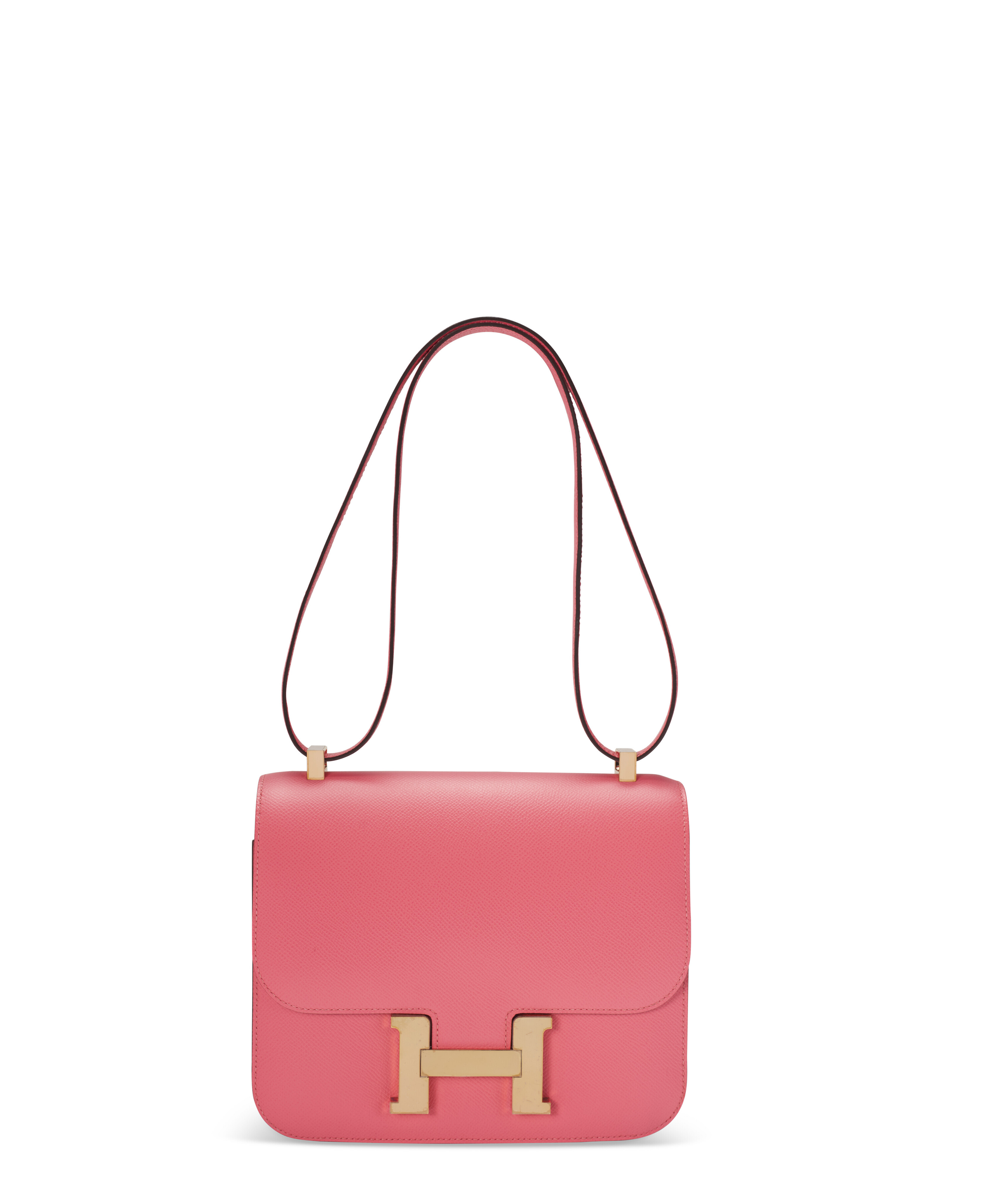 Hermès Hermes Limited Edition Rose Jaipur & Gold Epsom Candy