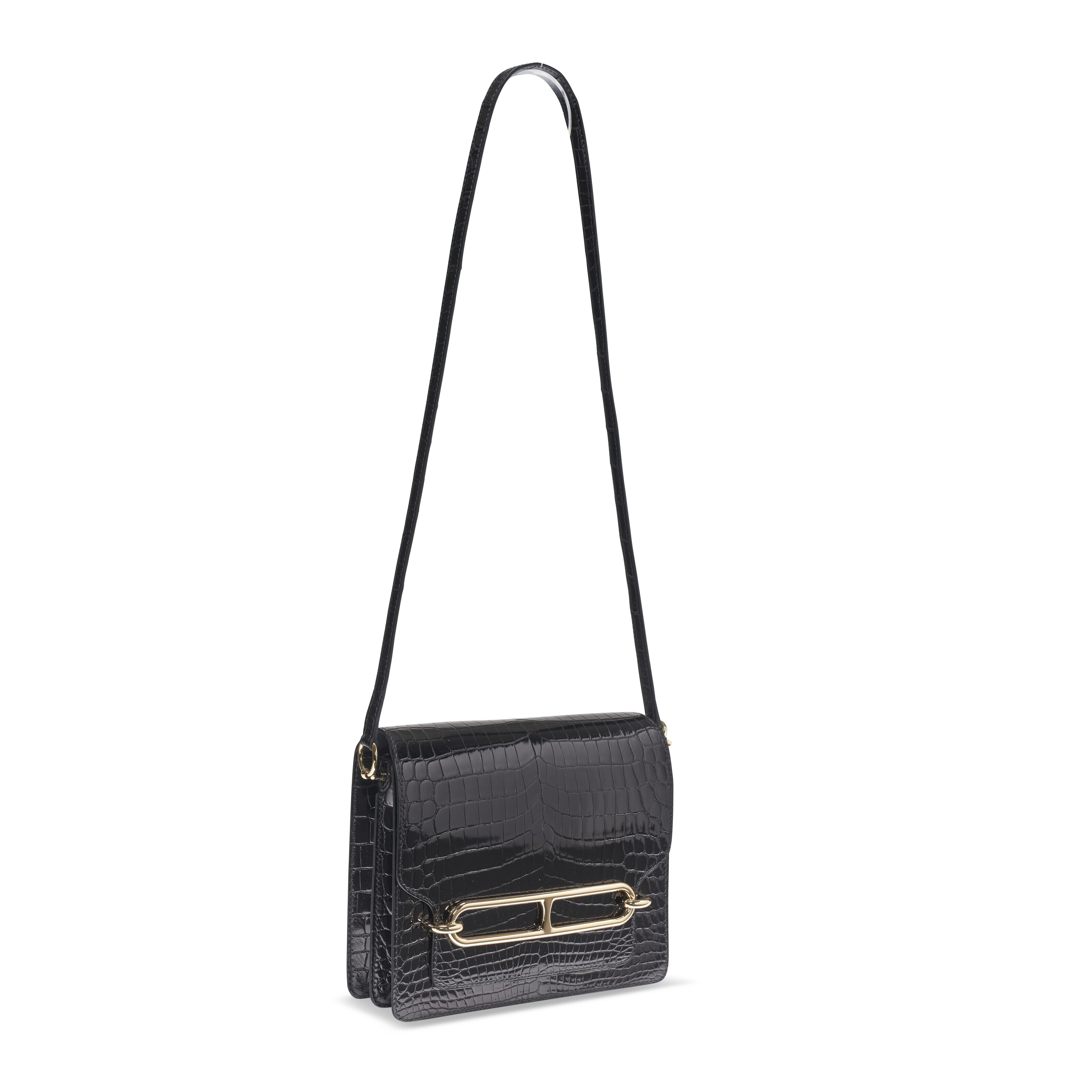 Hermes roulis crocodile cheap