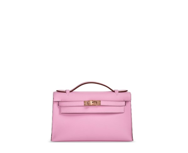 Hermès Rose Pourpre Swift Mini Kelly Pochette, Hermès Handbags Online, Jewellery