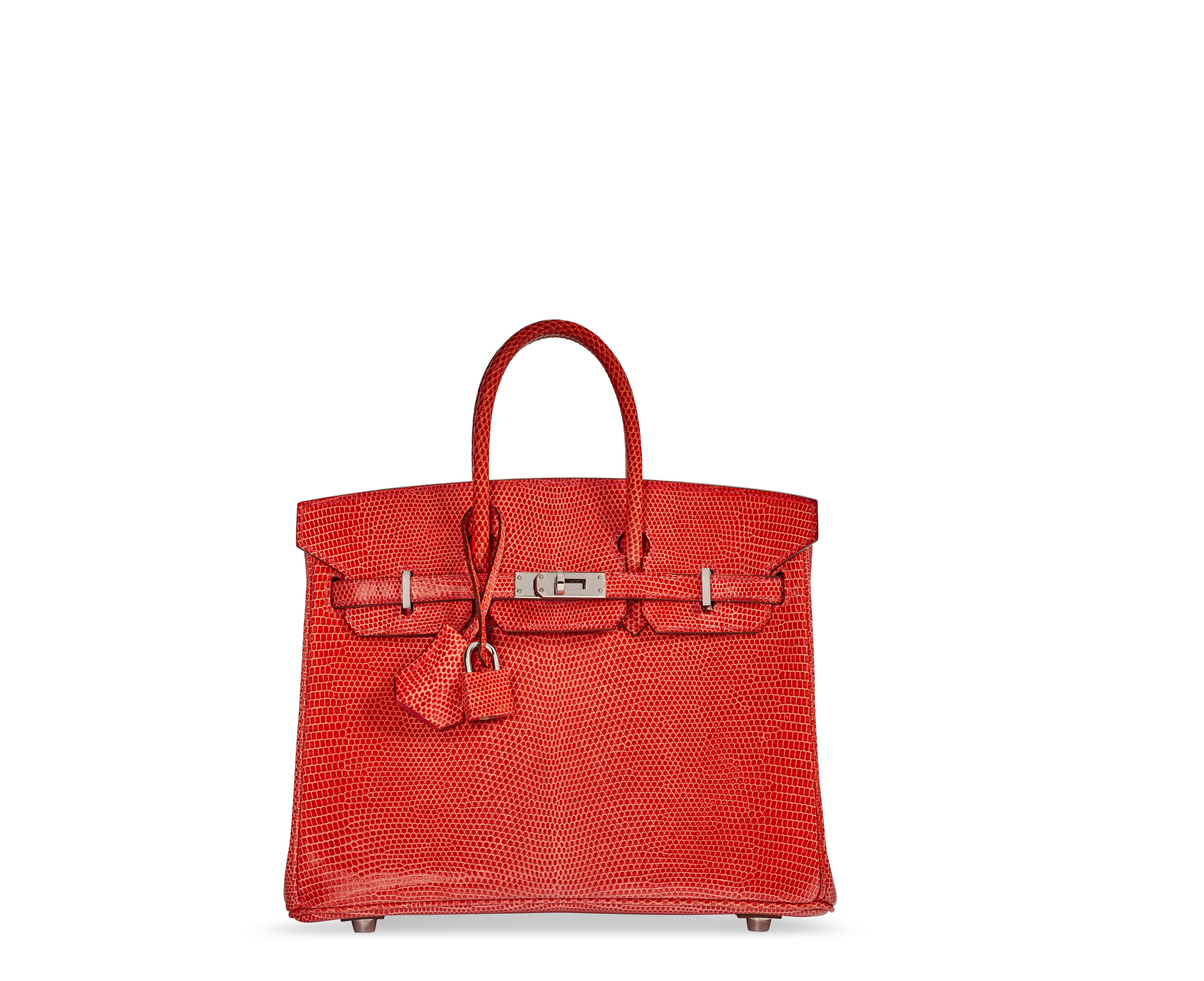 Hermes pink alligator birkin bag top