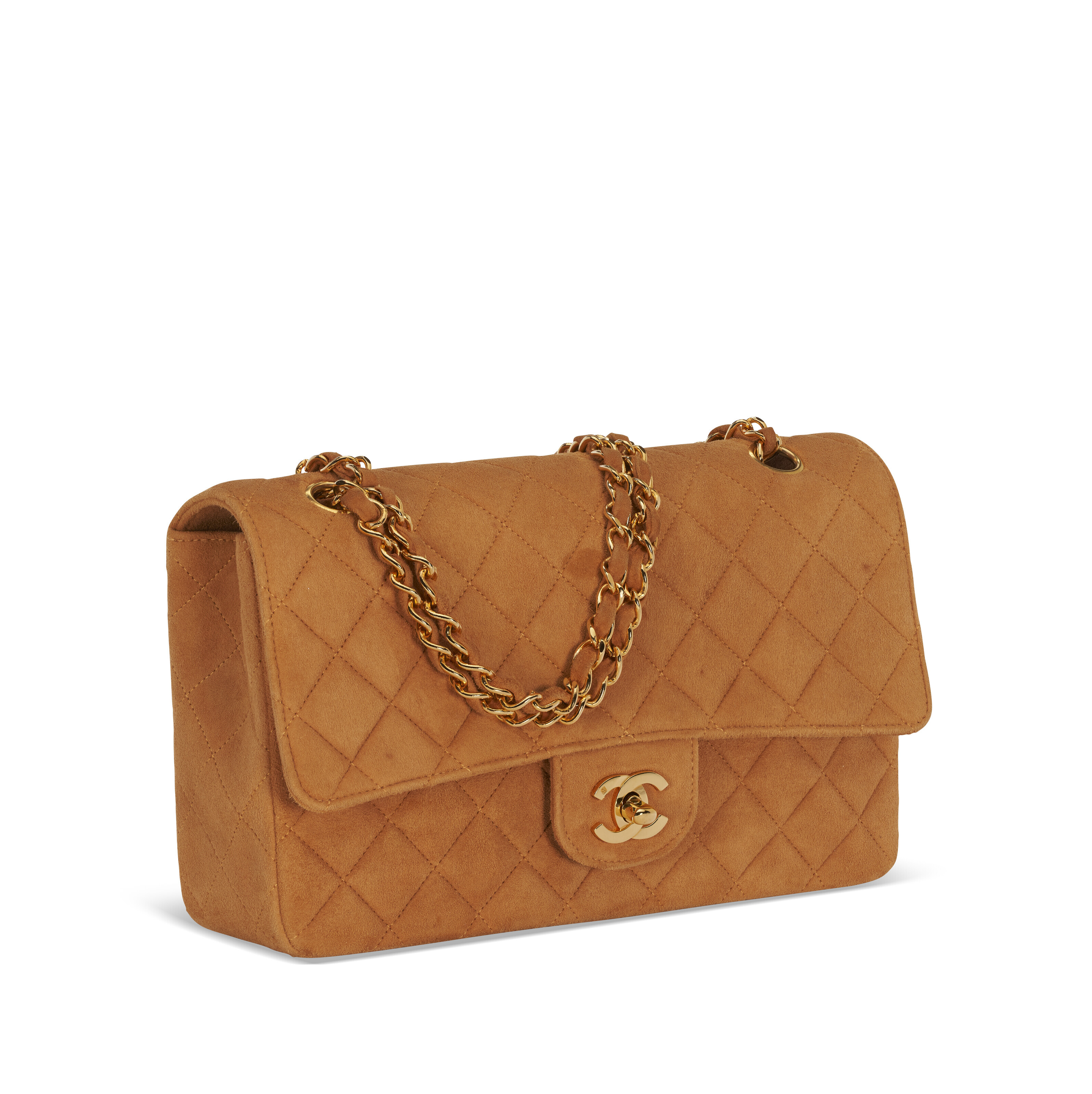 CHANEL ブラウンレザー バッグ シャネル CHANEL マトラッセチェーンショルダーバッグ ブラウン