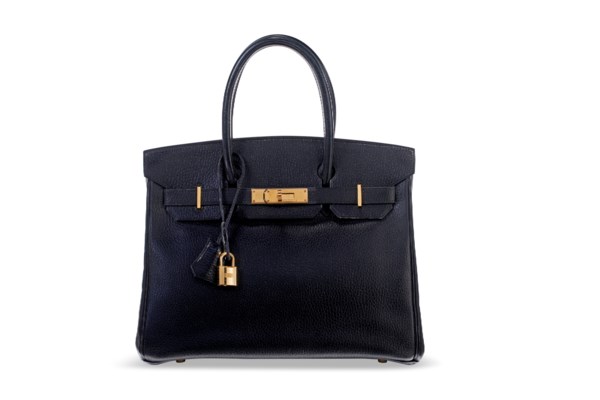 Birkin 30 Black Ardennes Leather and Gold Hardware, Luxury, Bags