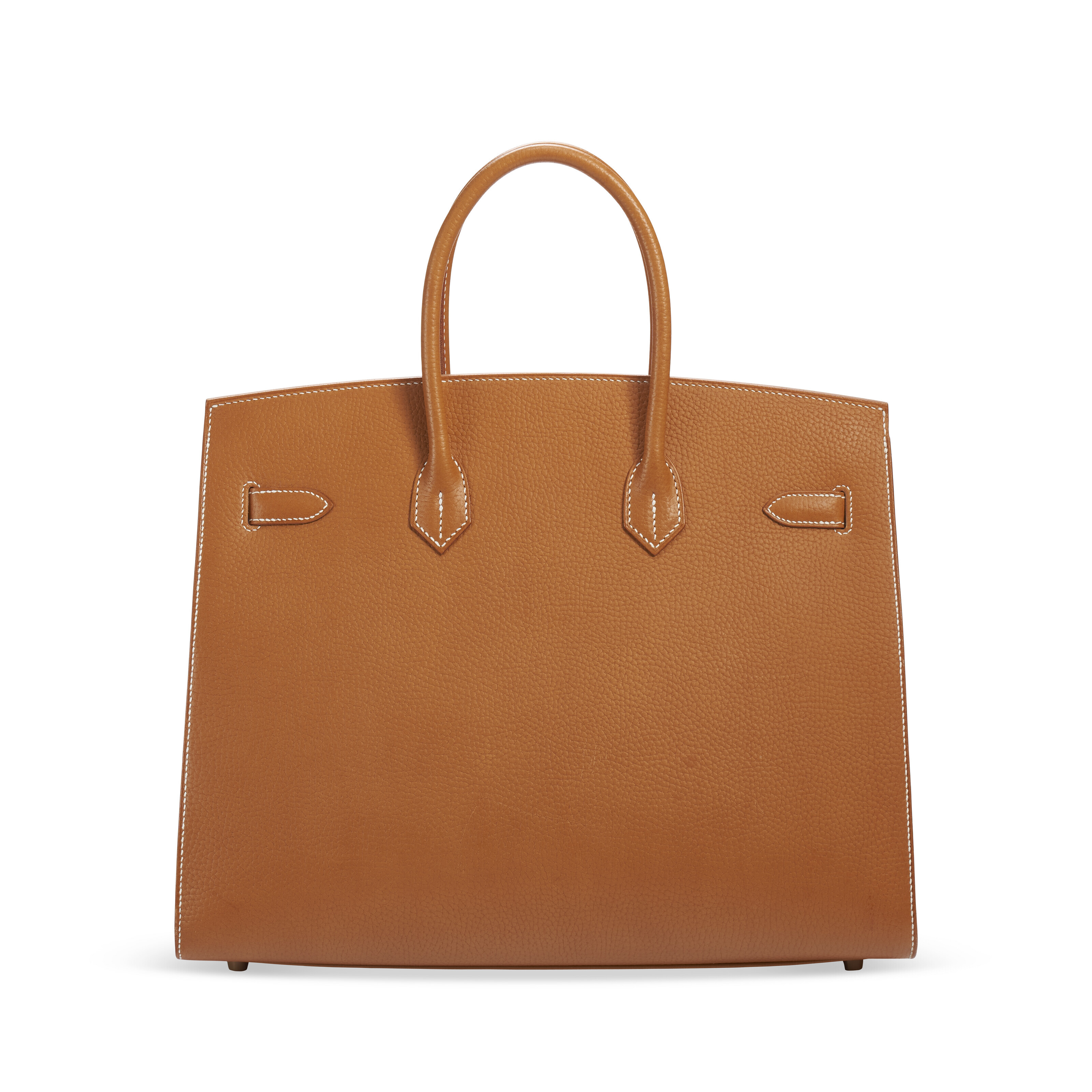 Hermes vache deals natural leather