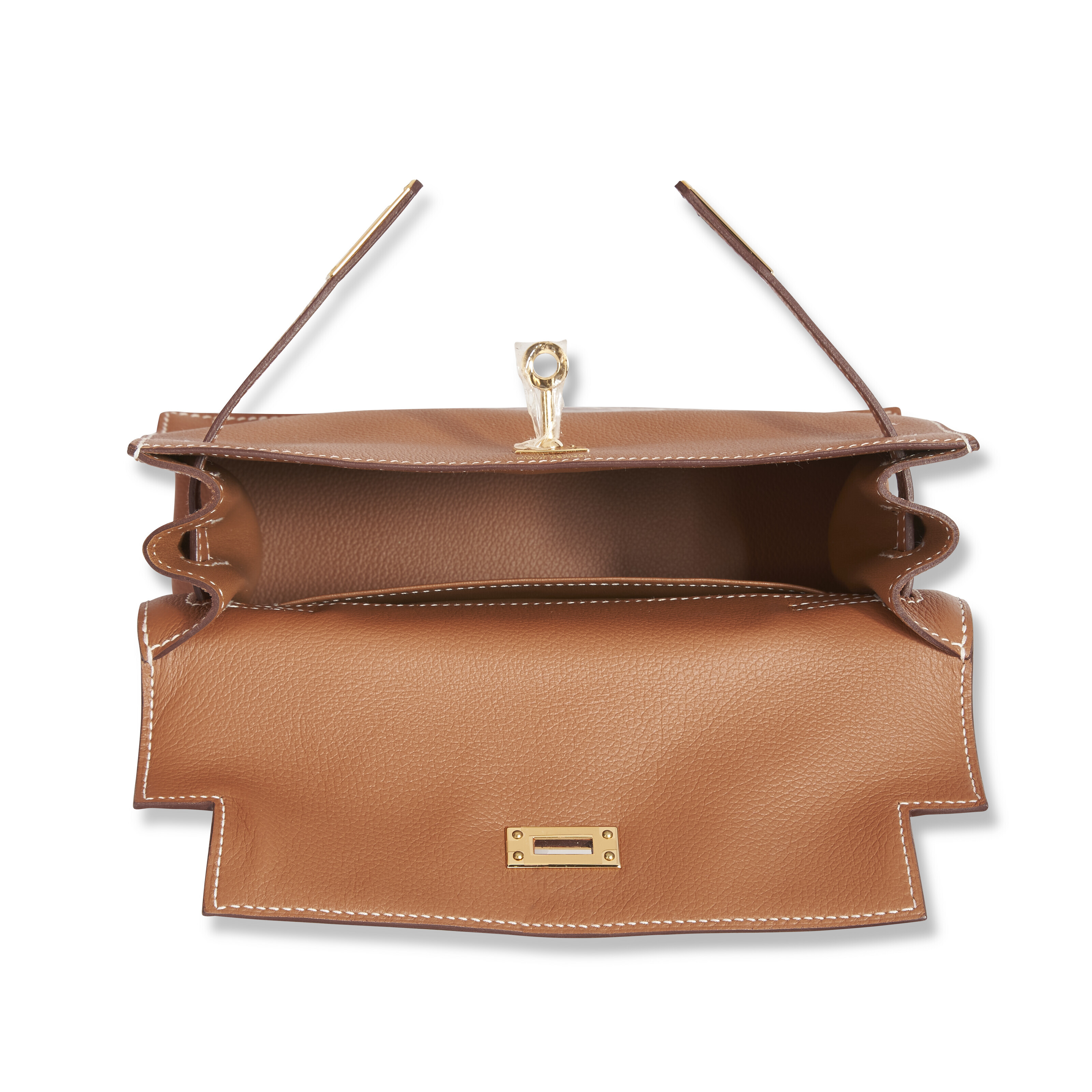 A GOLD EVERGRAIN LEATHER KELLY DANSE WITH GOLD HARDWARE, HERMÈS, 2020