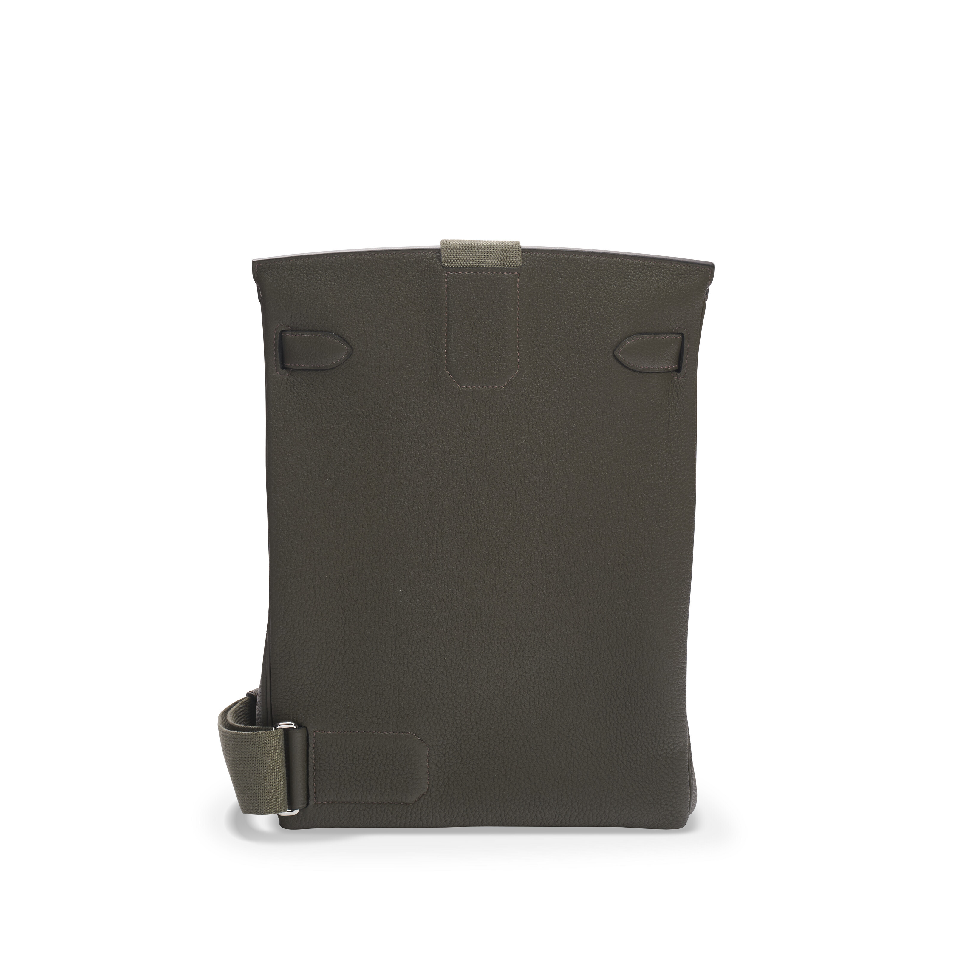 A VERT DE GRIS HAC A DOS BACKPACK WITH PALLADIUM HARDWARE 