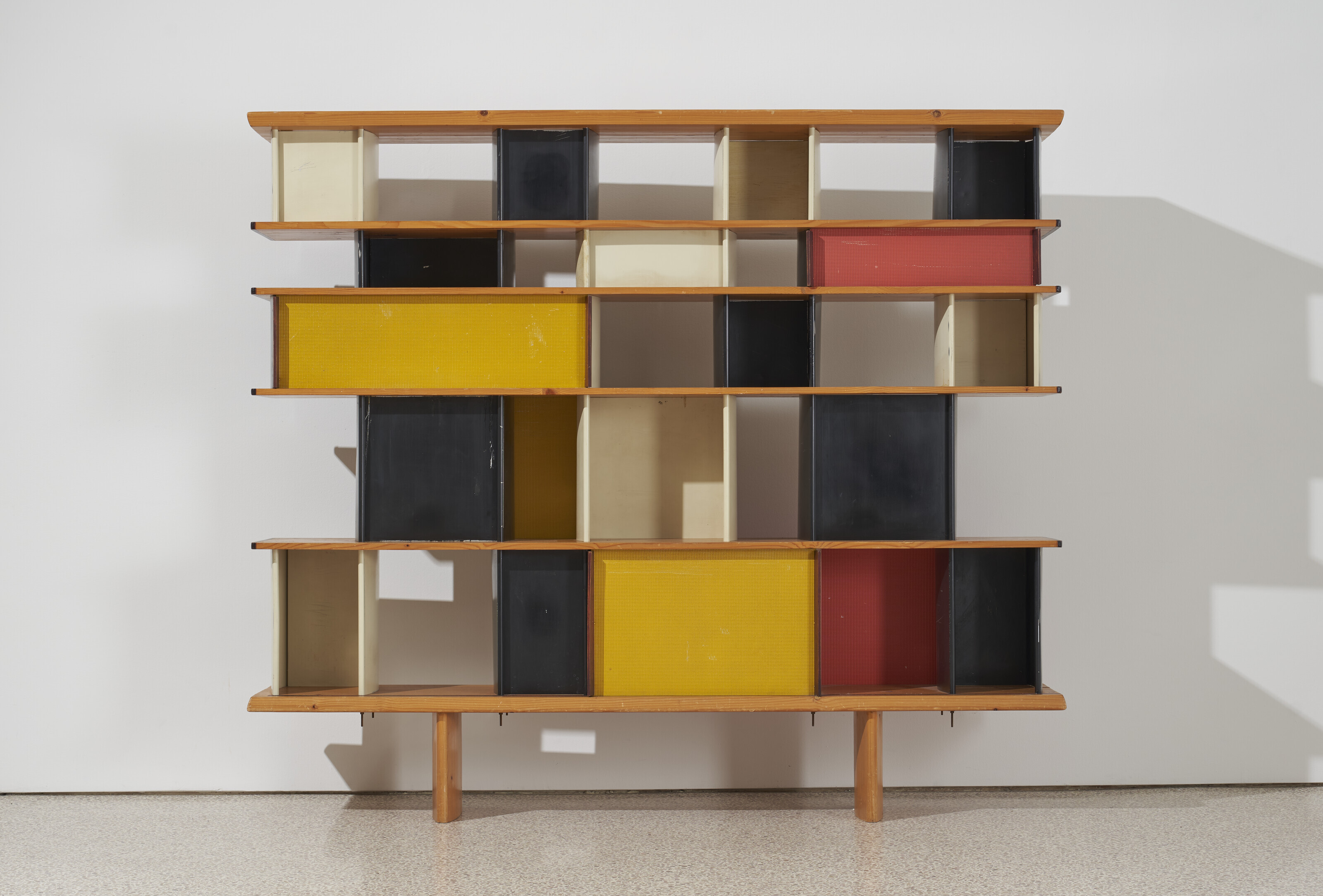 CHARLOTTE PERRIAND (1903-1999), Bibliothèque, designed for the Maison du  Mexique, Cité Internationale Universitaire, Paris, circa 1952 | Christie's