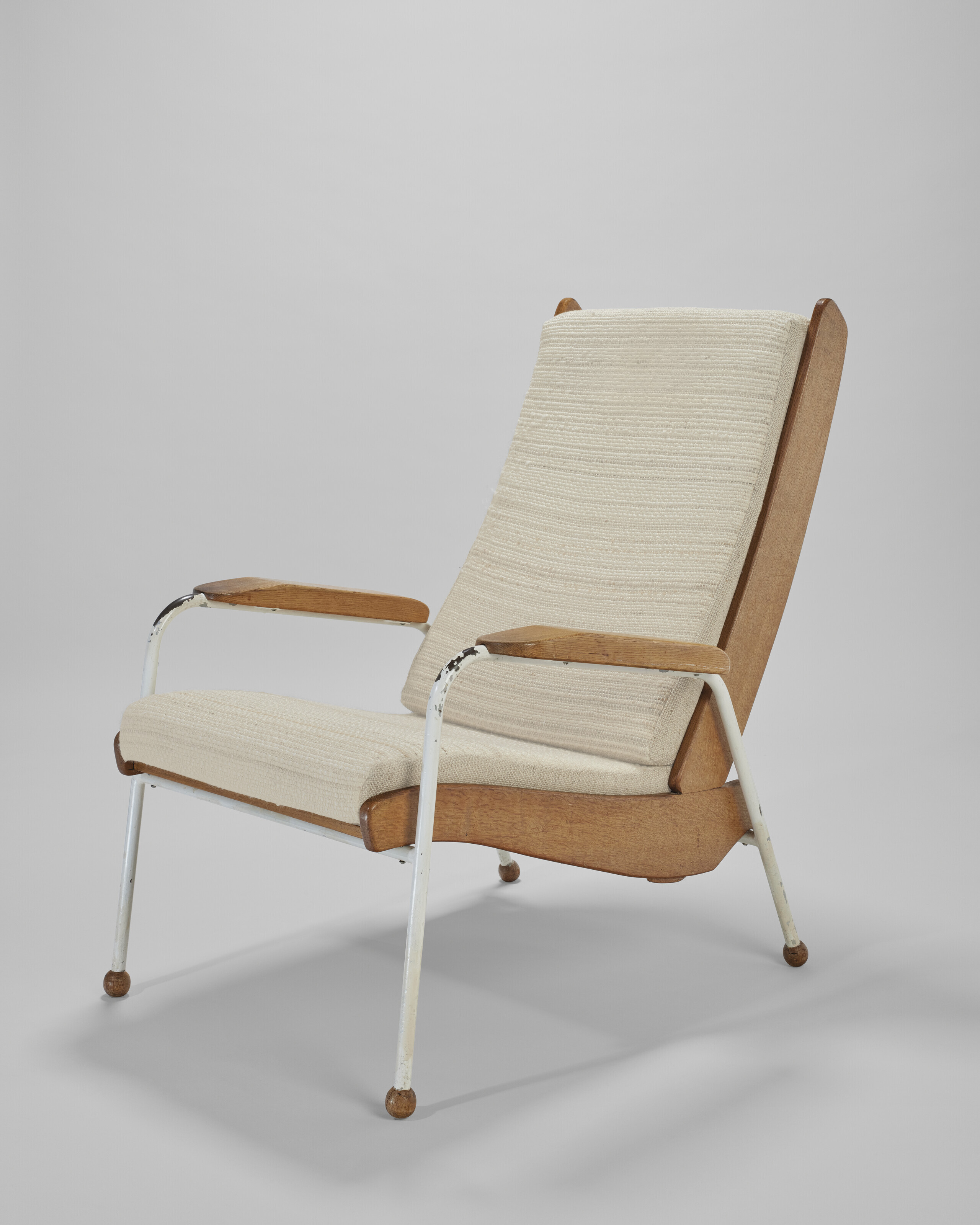 JEAN PROUVÉ (1901-1984), 'Visiteur' Armchair, variant, model