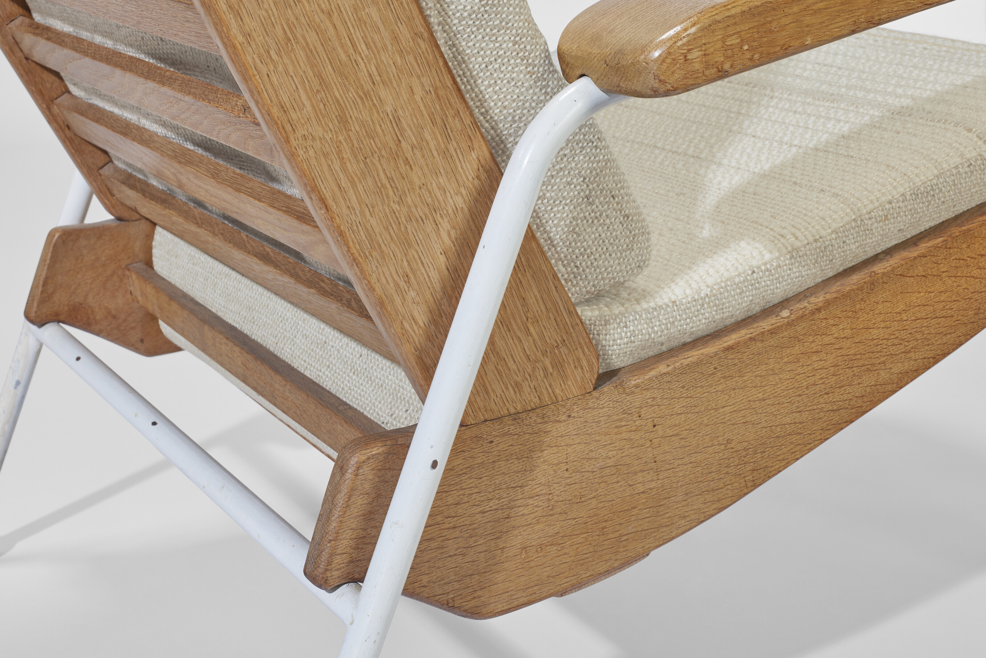 JEAN PROUVÉ (1901-1984), 'Visiteur' Armchair, variant, model