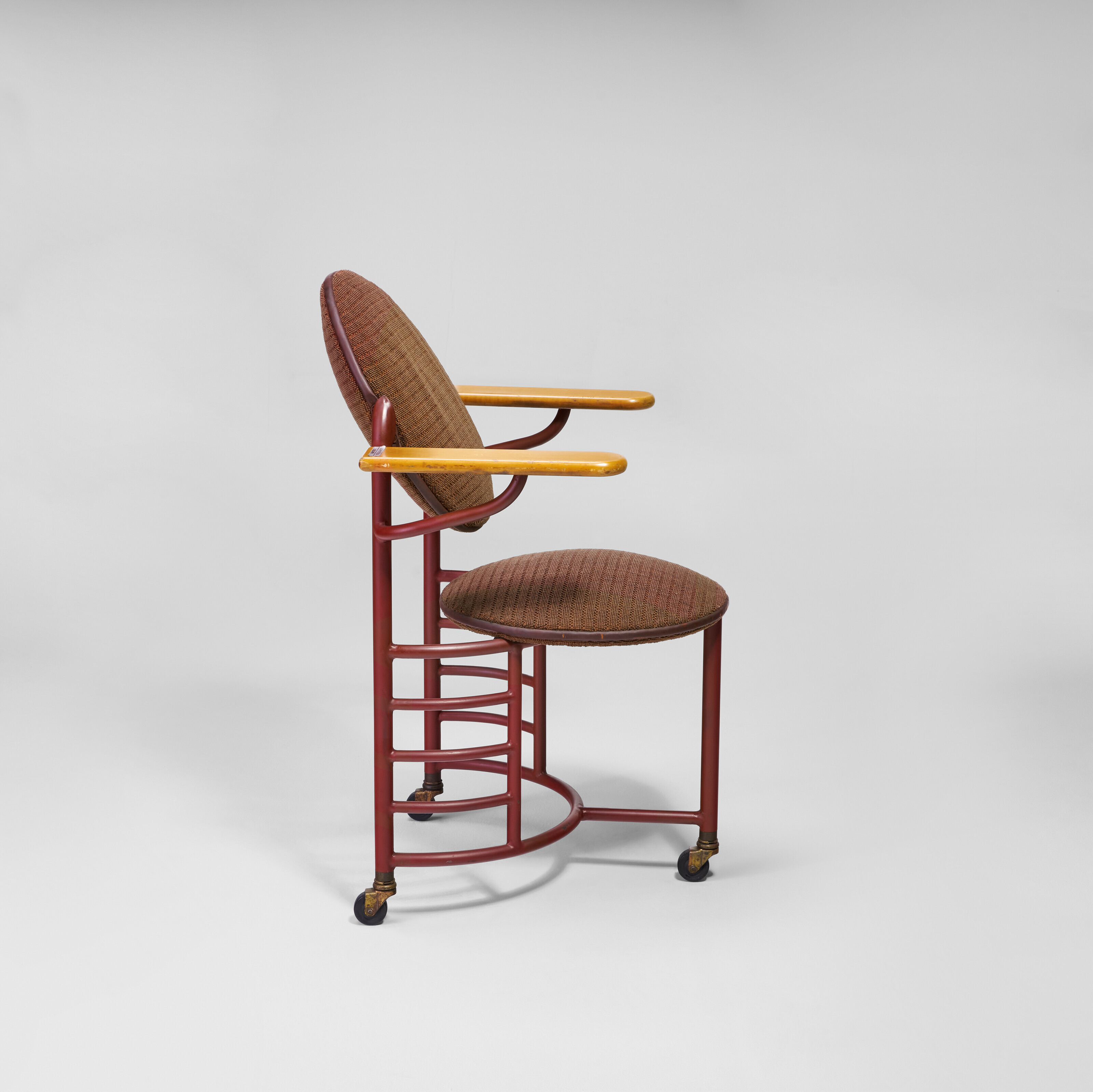 FRANK LLOYD WRIGHT (1867-1959), Important Executive Armchair Master for the  S.C. Johnson \u0026amp; Son Administration Building, Racine, Wisconsin, circa  1937-1939 | Christie's, image size:3200x3196