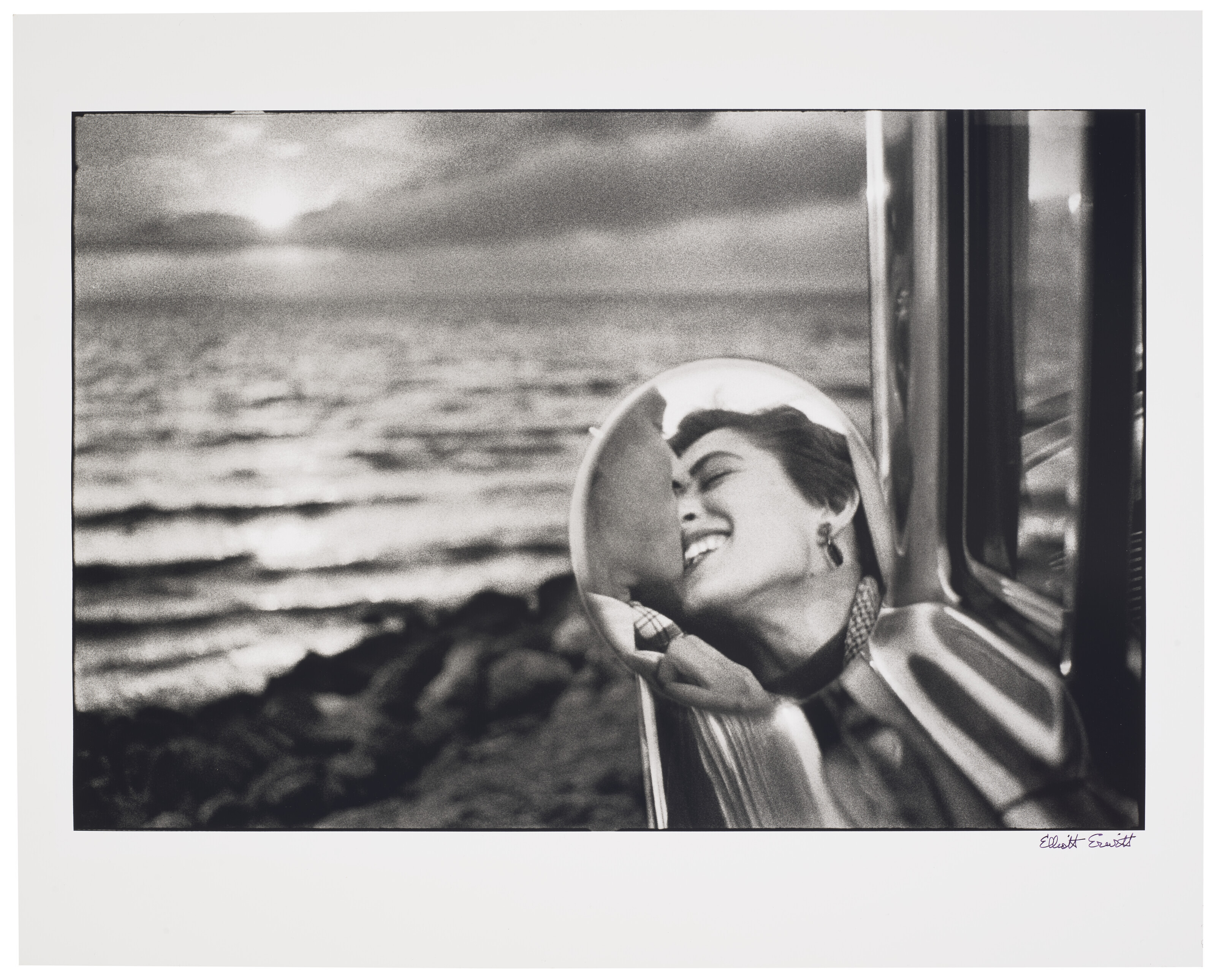 Tirage Photo Elliott Erwitt Édition Limitée - Californie USA 1955 - 24x17cm