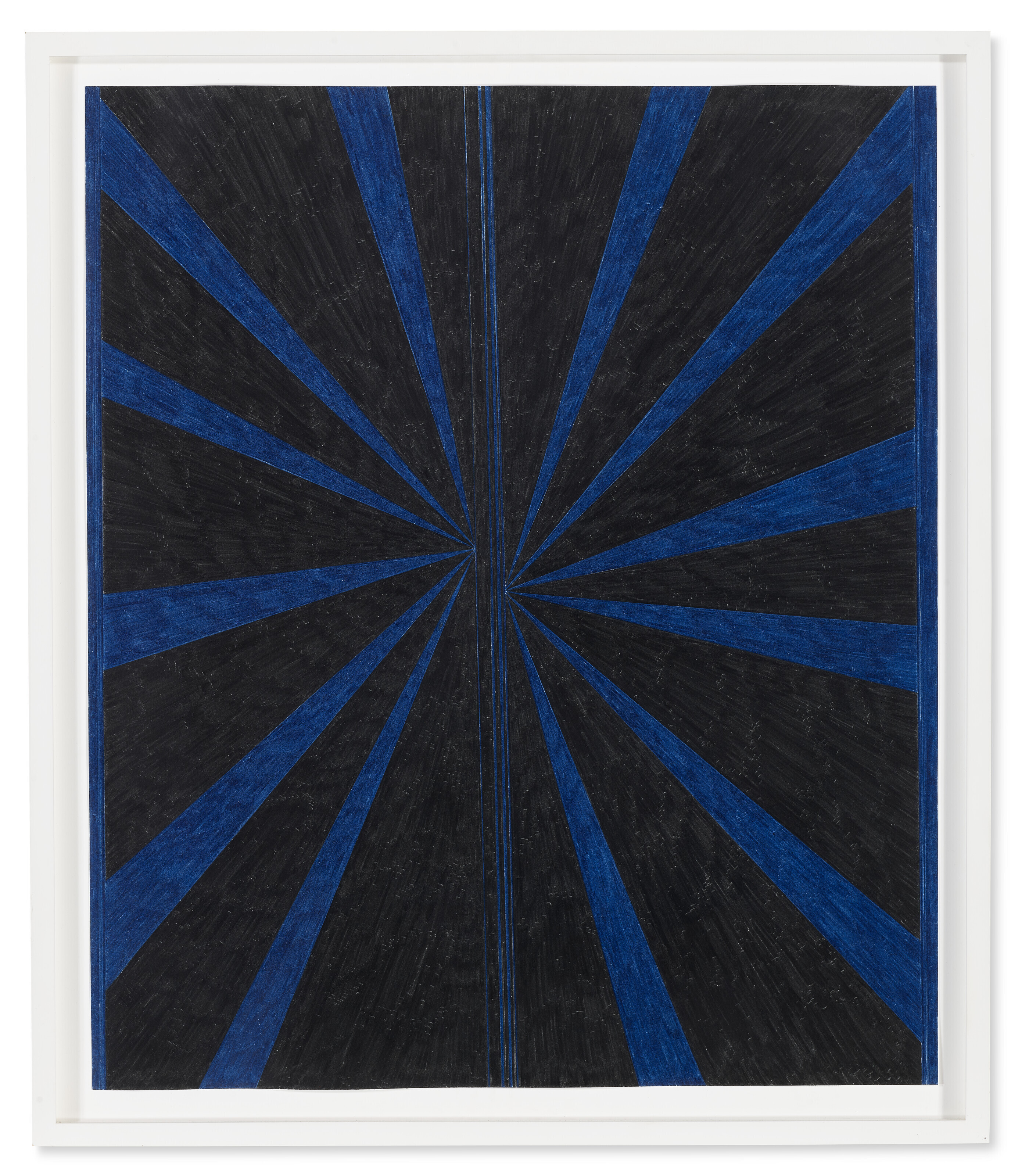 MARK GROTJAHN (B. 1968), Untitled (Black and Blue Butterfly