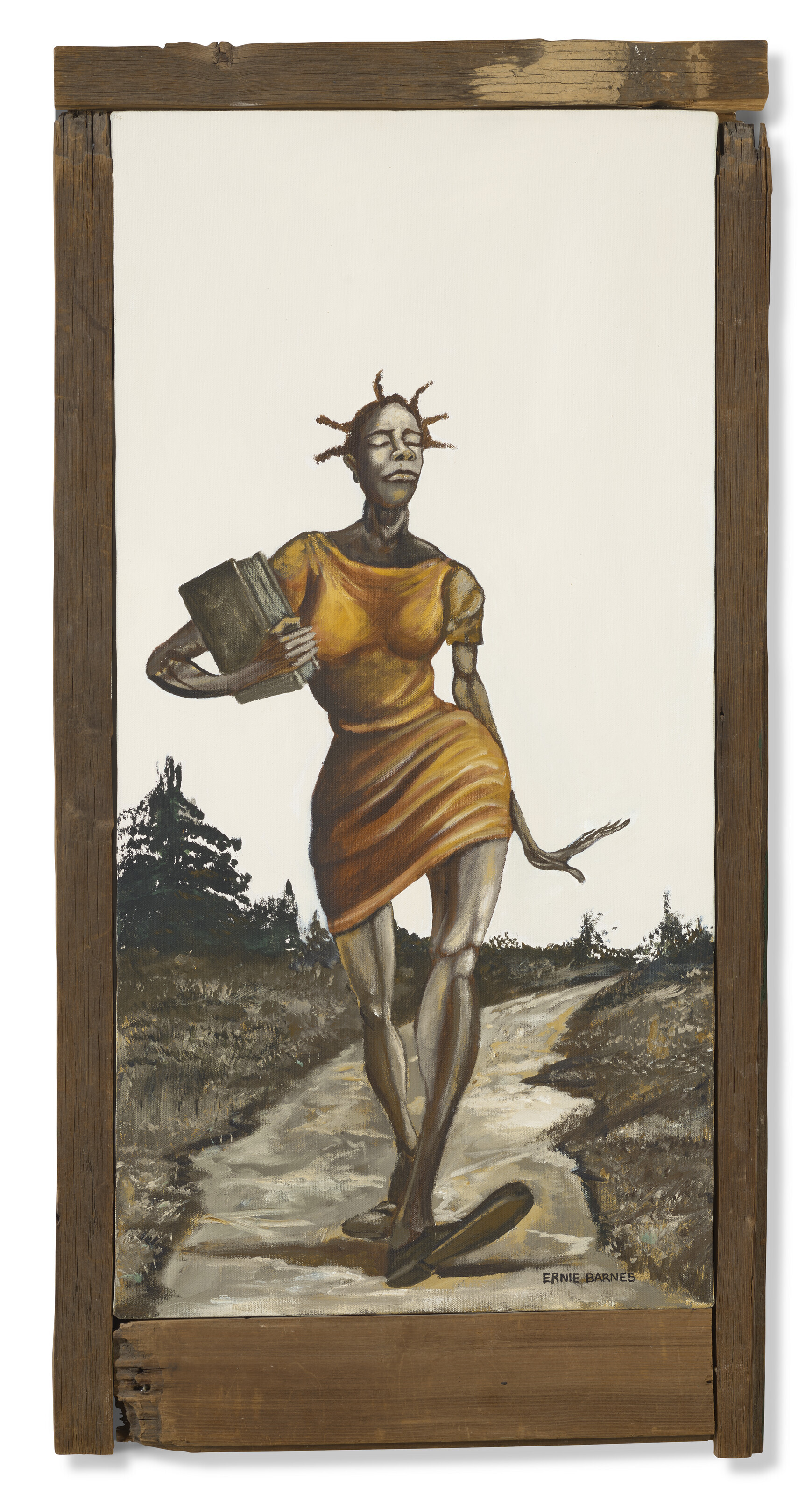 ERNIE BARNES (19382009), Bookin' Christie’s