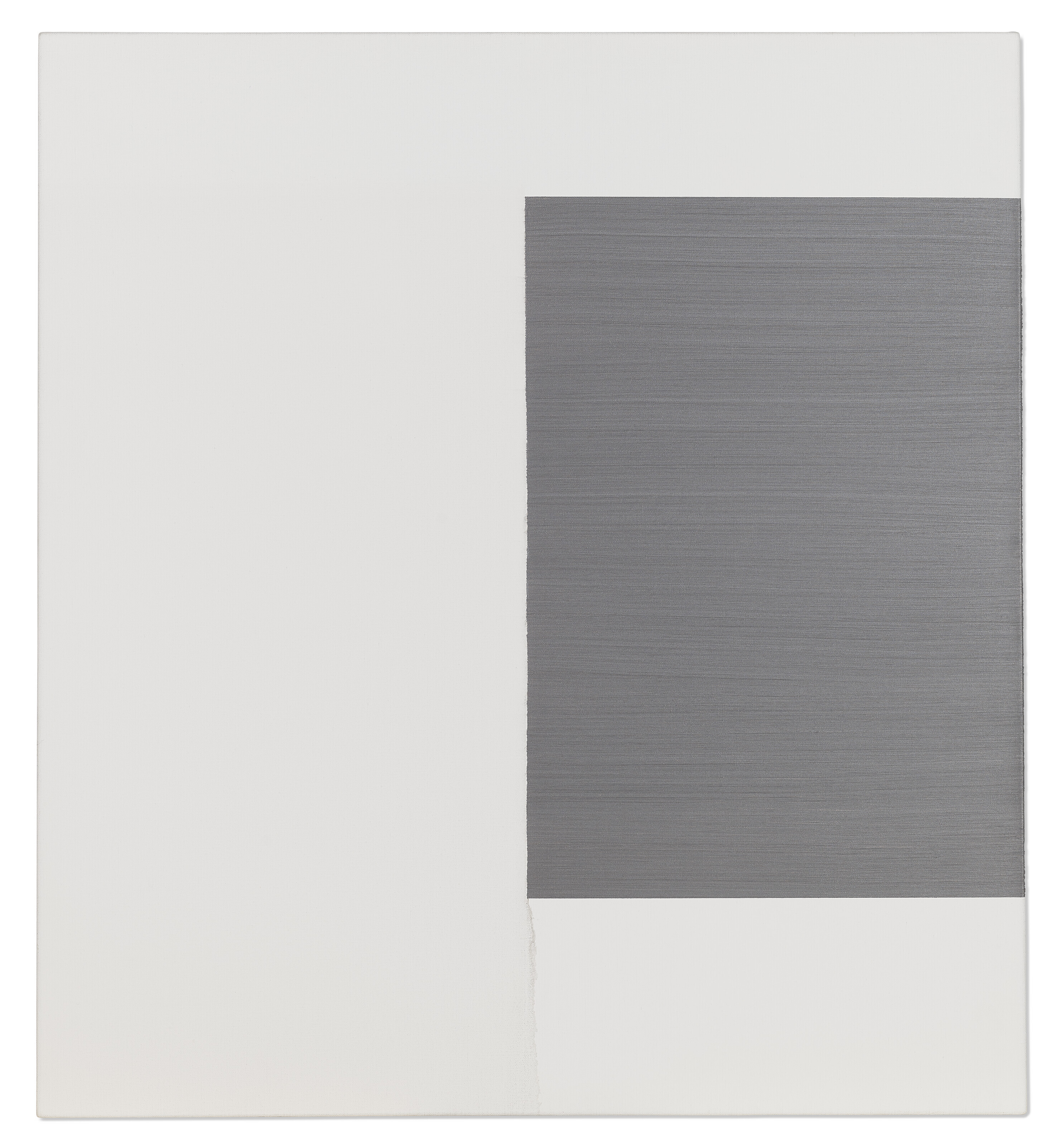 CALLUM INNES (B. 1962), Exposed Painting, Pewter on White | Christie’s
