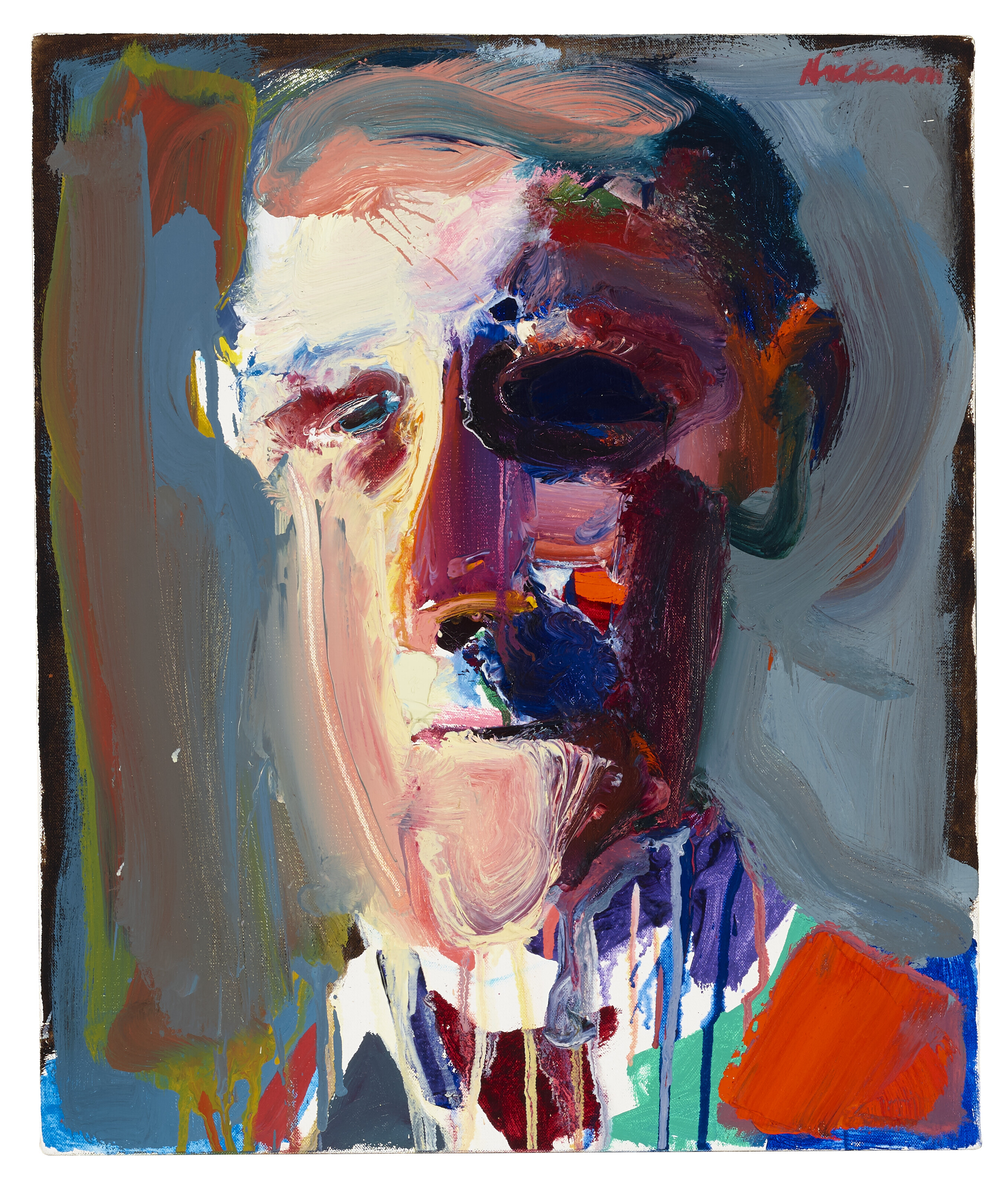 RICHARD HICKAM (B. 1944), Untitled (Head of a Man) | Christie's
