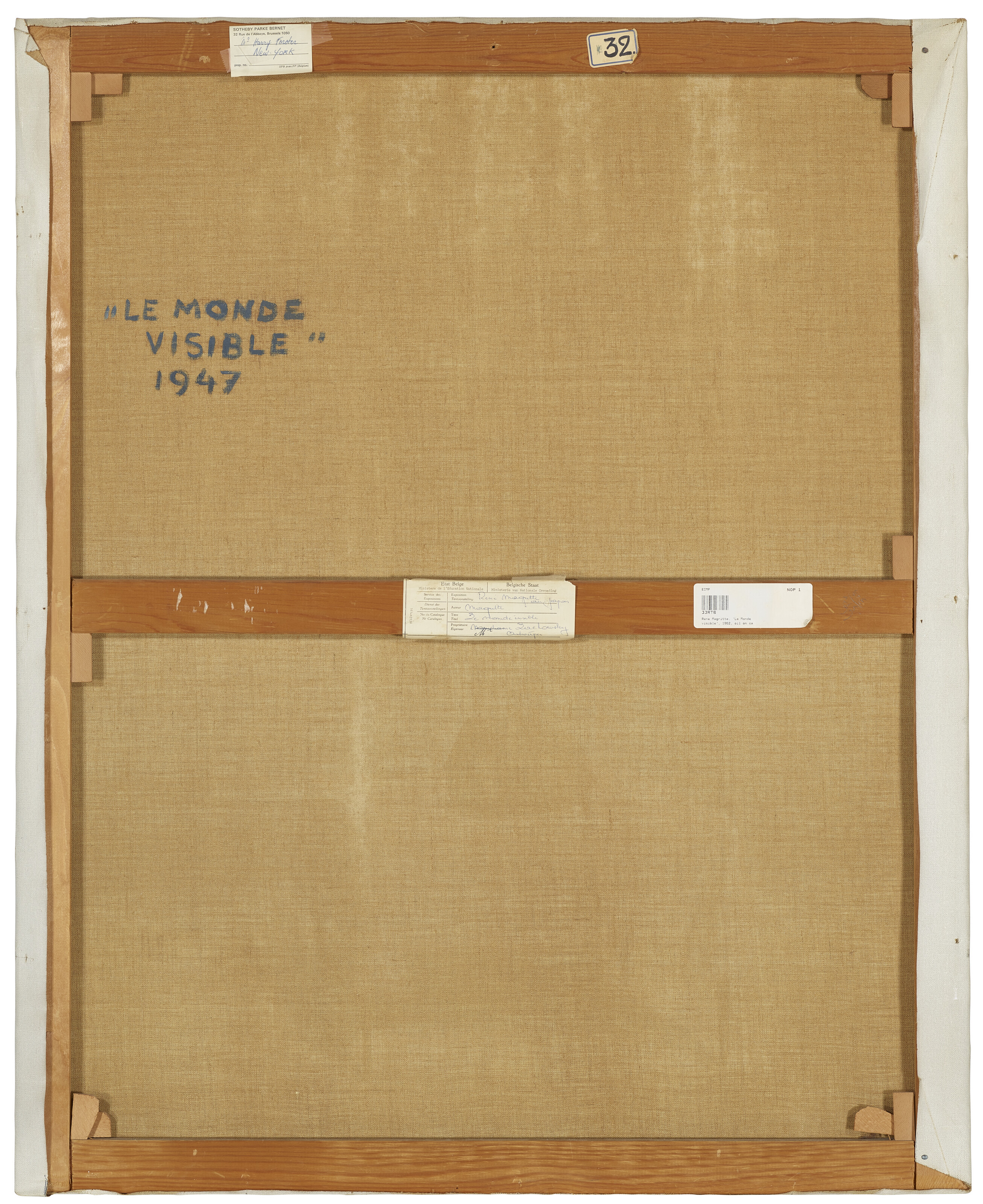 RENE MAGRITTE (1898-1967), Le monde visible | Christie's
