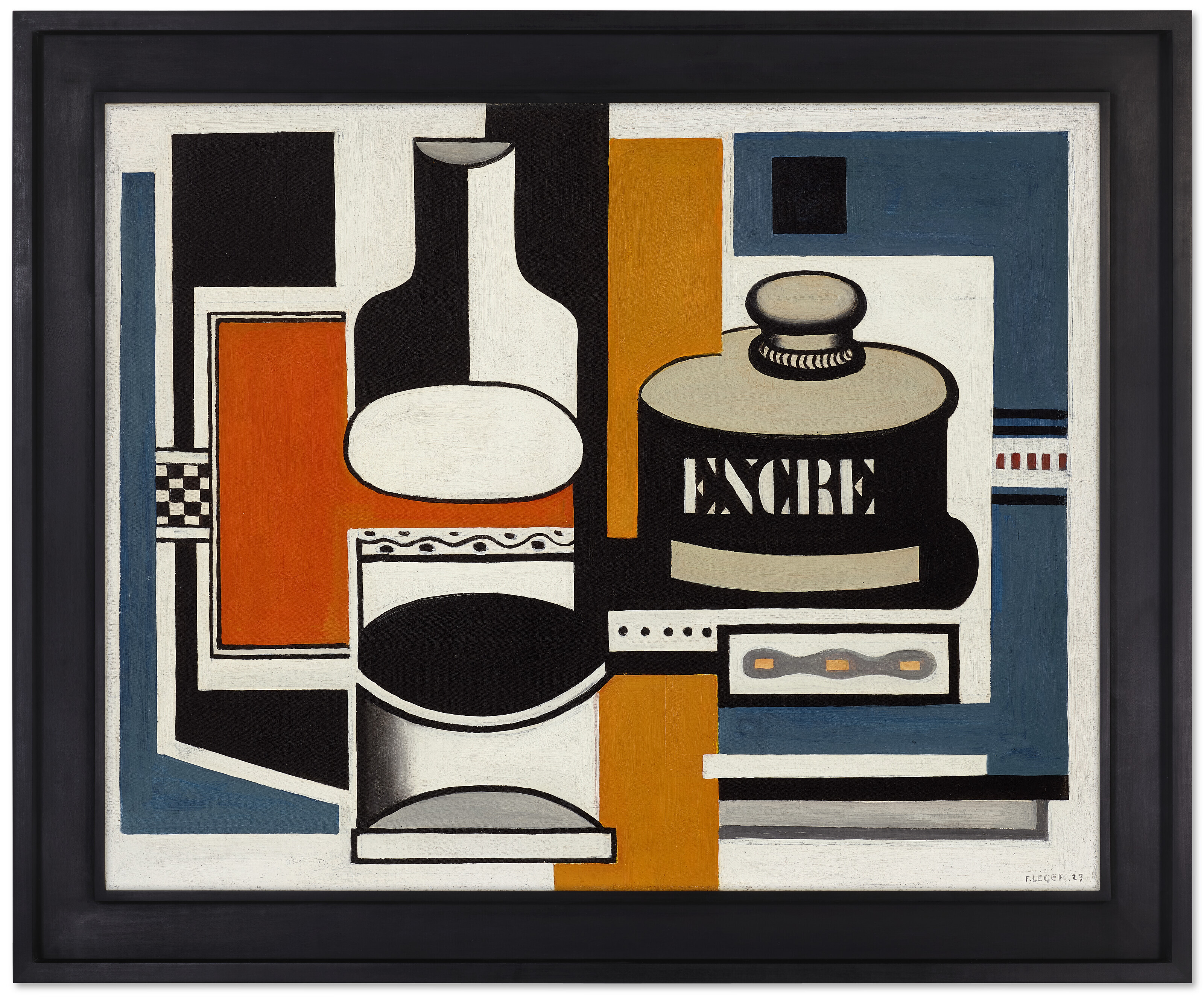 Fernand Leger、Rose et compas、希少画集画、新品高級額 Fernand Leger、Rose et compas、希少画集画、新品高級額 Fernand